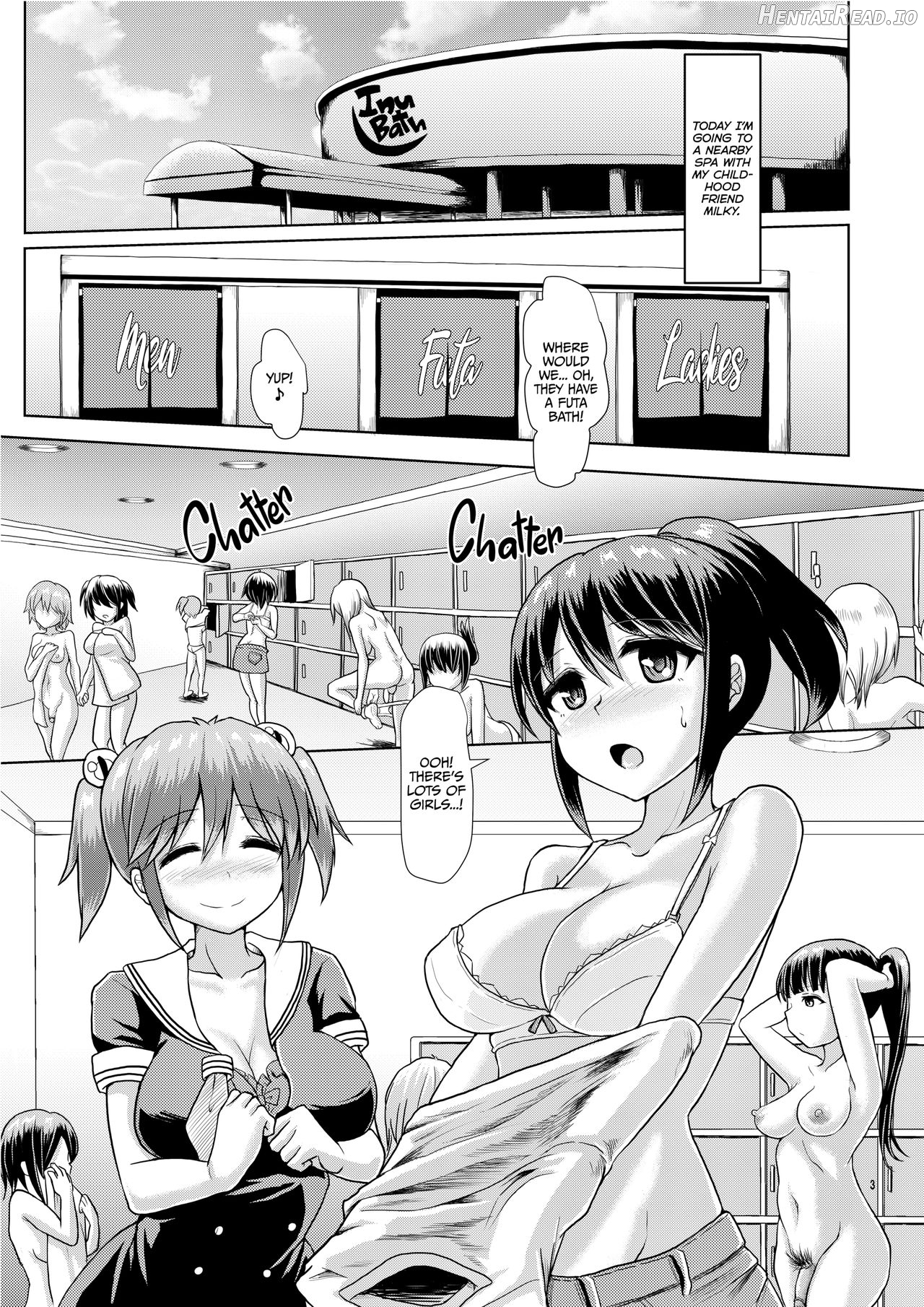 Issho ni Futanari Practice 5 Chapter 3 - page 2