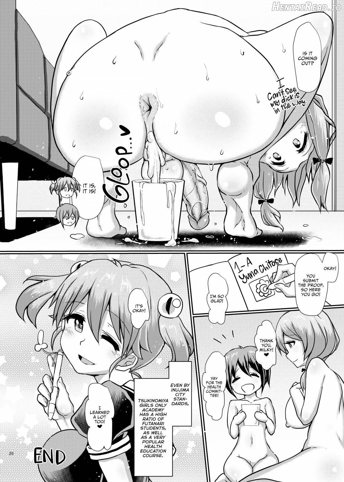 Futanari Joshi Gakuen no Hoken Taiiku Chapter 1 - page 25