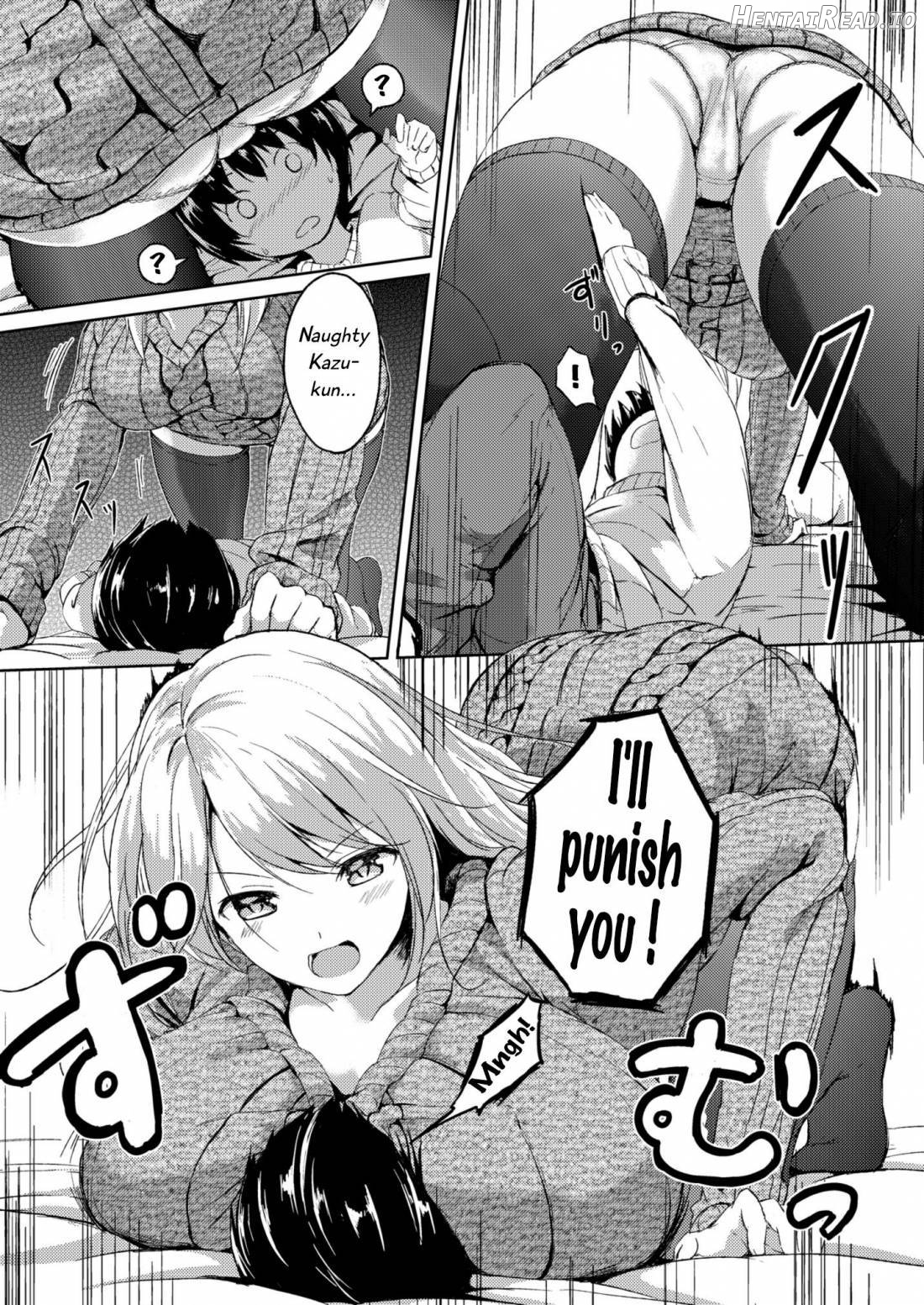 190cm↑ Choushin Onee-san to Taikakusa Icha Love Jikan Chapter 1 - page 12