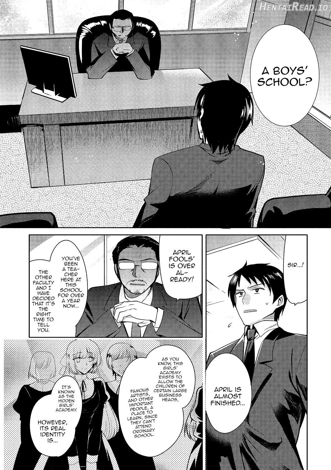 Otokonoko Gakuen Append ~Ero Mangaka no Ojisan to Nenmatsunenshi H-hen~ Chapter 3 - page 2