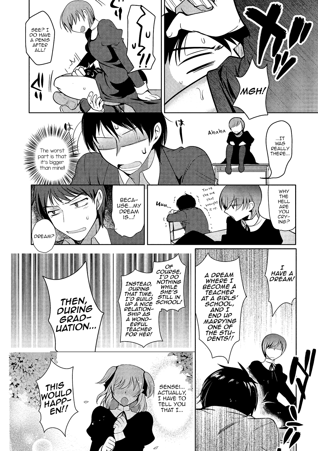 Otokonoko Gakuen Append ~Ero Mangaka no Ojisan to Nenmatsunenshi H-hen~ Chapter 3 - page 6