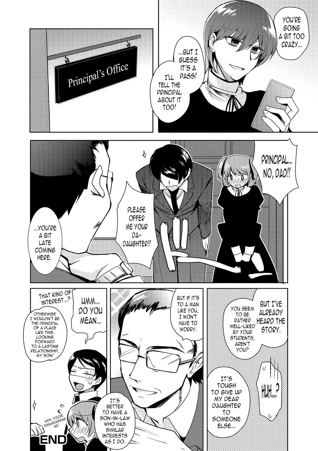 Otokonoko Gakuen Append ~Ero Mangaka no Ojisan to Nenmatsunenshi H-hen~ Chapter 3 - page 60