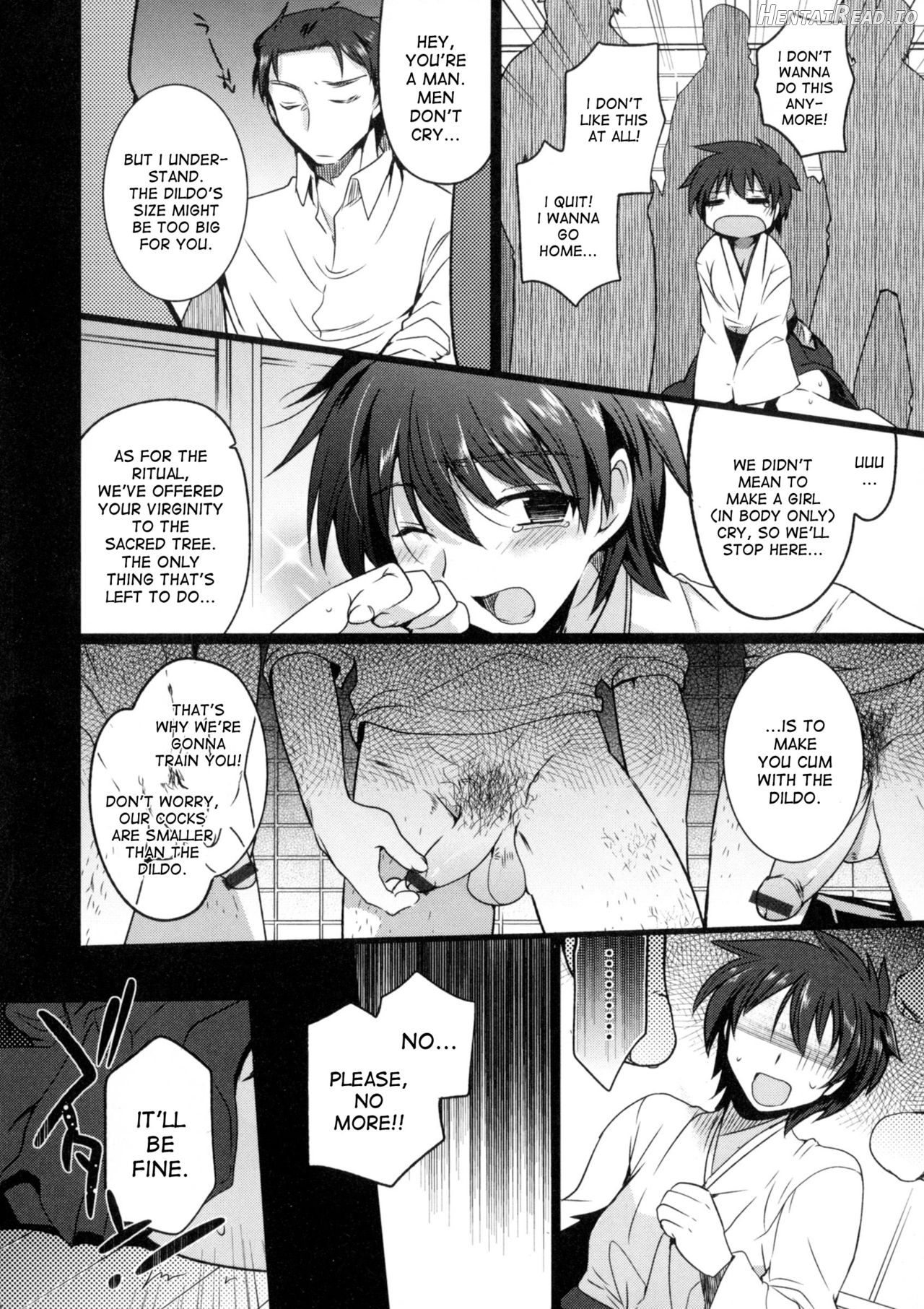 Otokonoko Gakuen Append ~Ero Mangaka no Ojisan to Nenmatsunenshi H-hen~ Chapter 9 - page 10