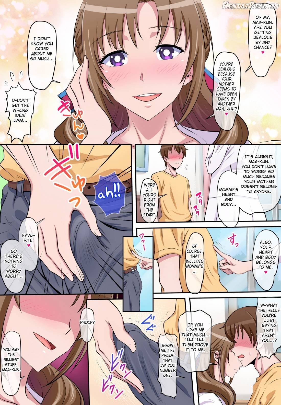 Boshi Soukan ~Musuko o Yuuwaku Shite Sex Shichau Bijin de Sukebe na Okaa-san~ Chapter 1 - page 26