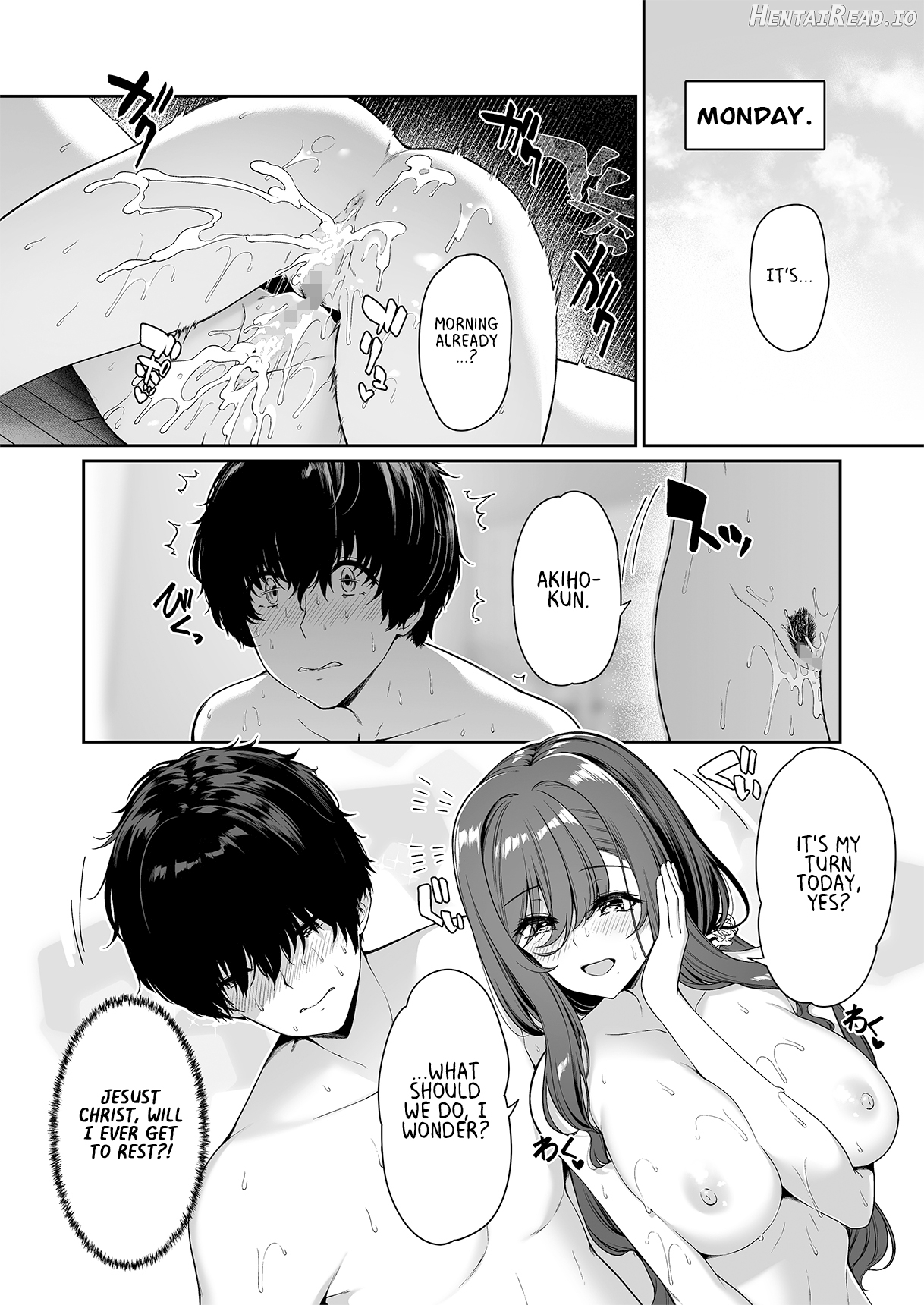 InCha Couple ga You Gal-tachi to SEX Training Suru Hanashi Chapter 5 - page 53