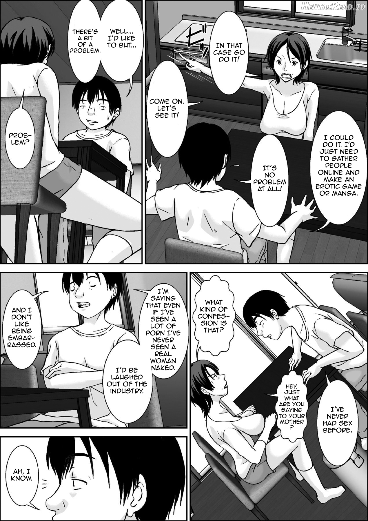 Kora! Anta Hahaoya ni Herikutsu o Konete Nani Ecchi na Koto Shiyou to Shiteru no! Chapter 1 - page 6