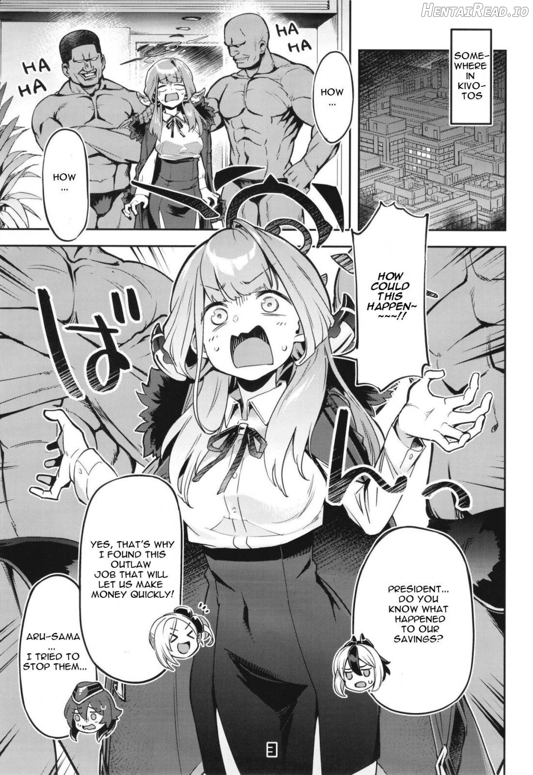 Okane ga Nakunatta Aru-chan wa Kizuitara Kukkyou na Otoko-tachi ni Kakomareteita Ken Chapter 1 - page 2