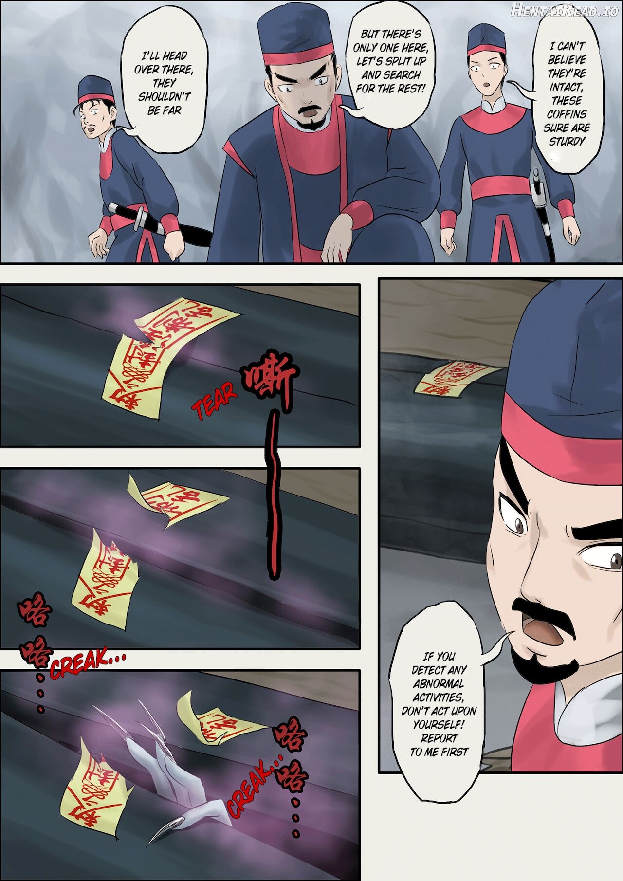 Jiangshi Musume Chapter Raikou Chapter 6 - page 8