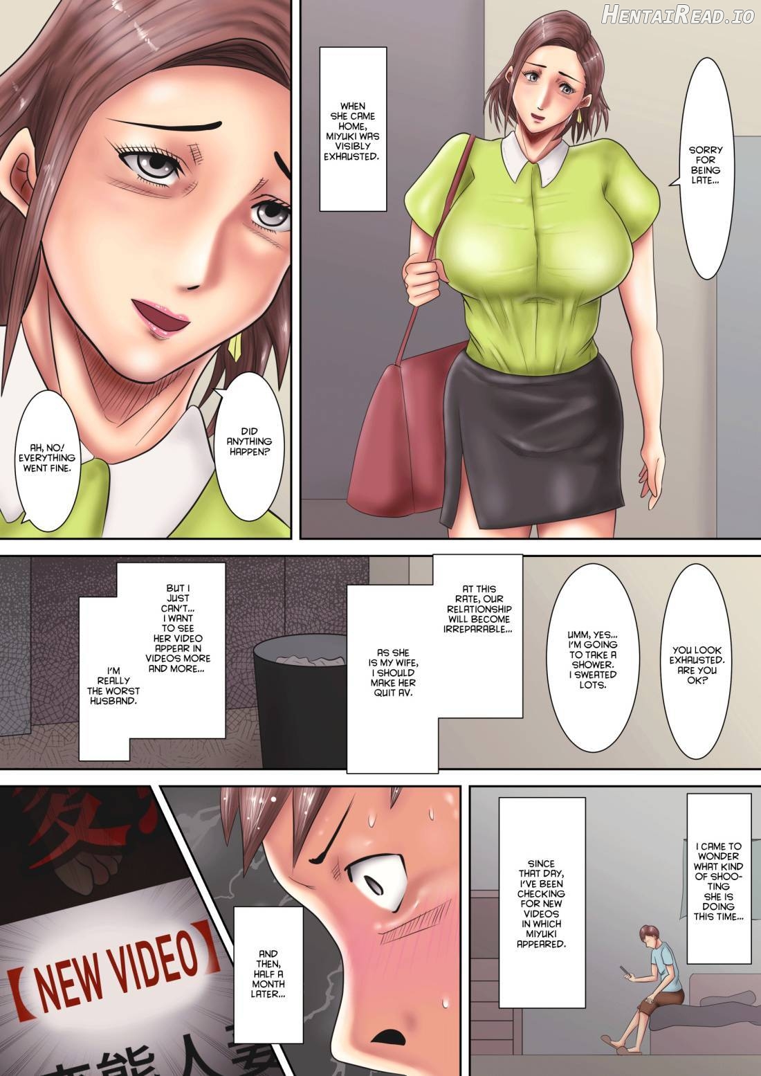 Boku no Tsuma wa Hentai Do-M na AV Joyuu Chapter 1 - page 25