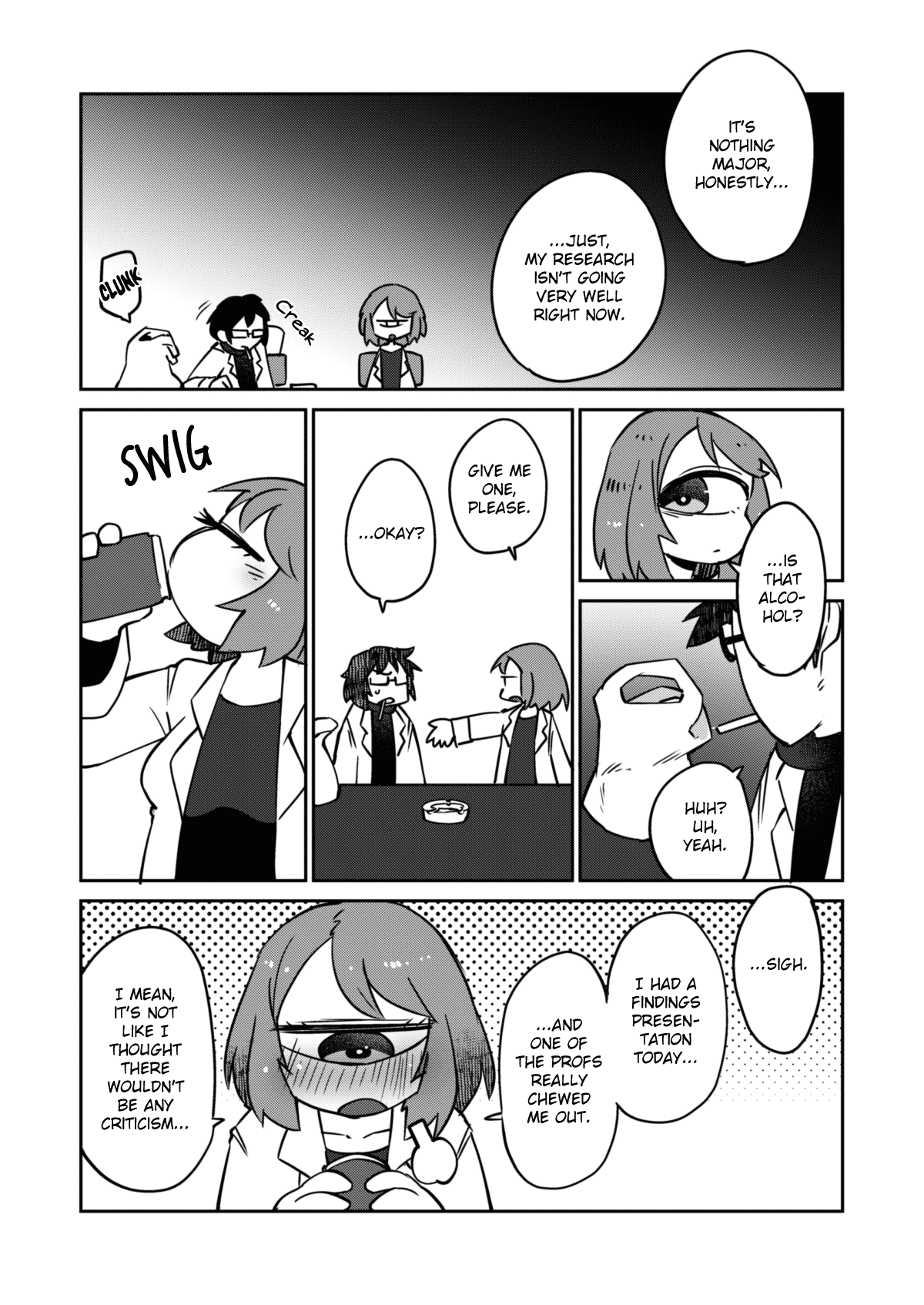 Kouhai no Tangan-chan Chapter 7 - page 5