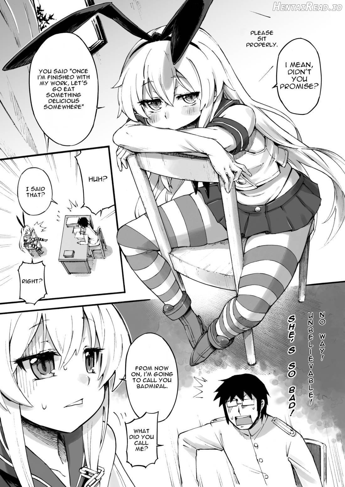 Shimakaze-chan no Zangyou Chapter 1 - page 3