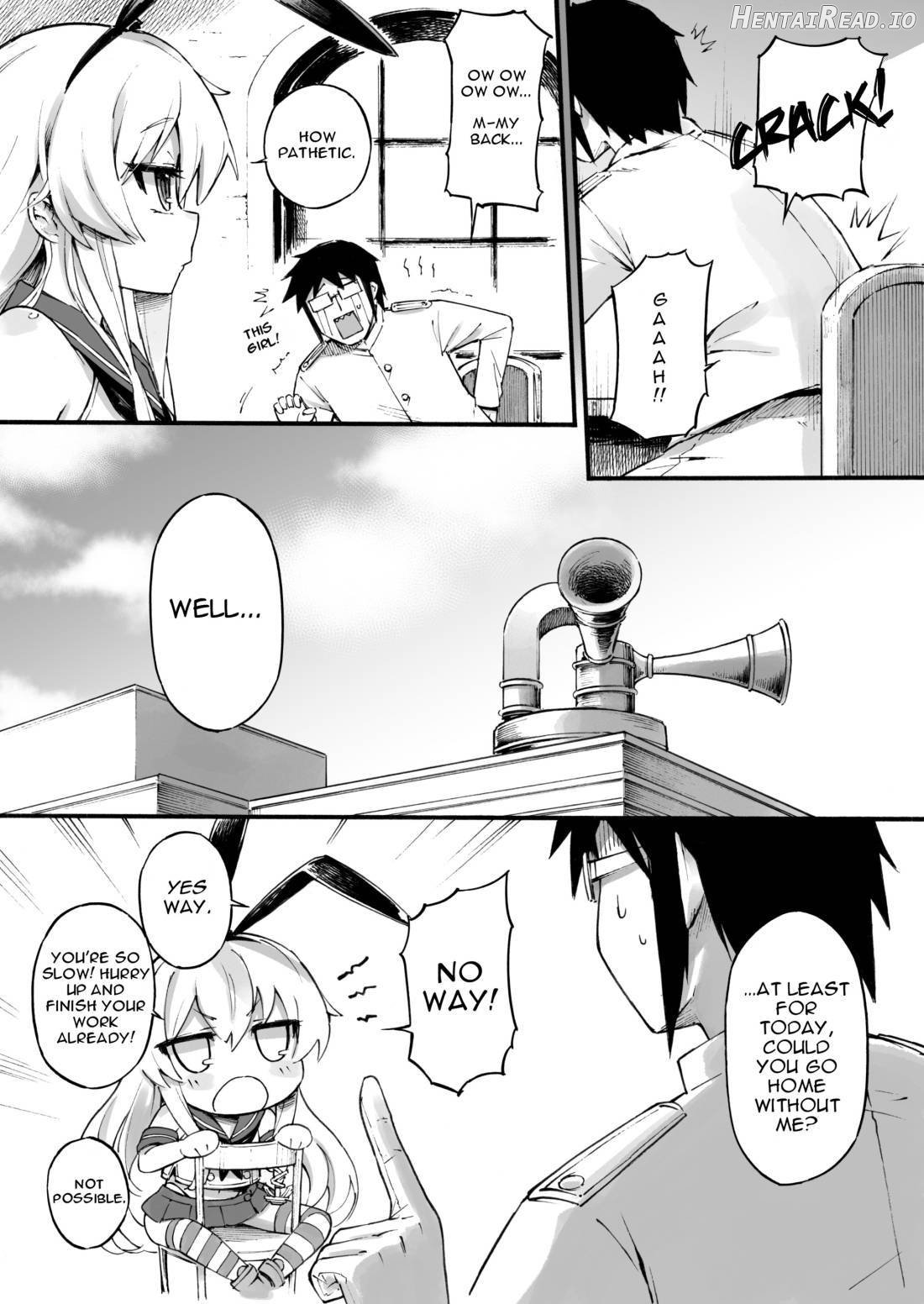 Shimakaze-chan no Zangyou Chapter 1 - page 4