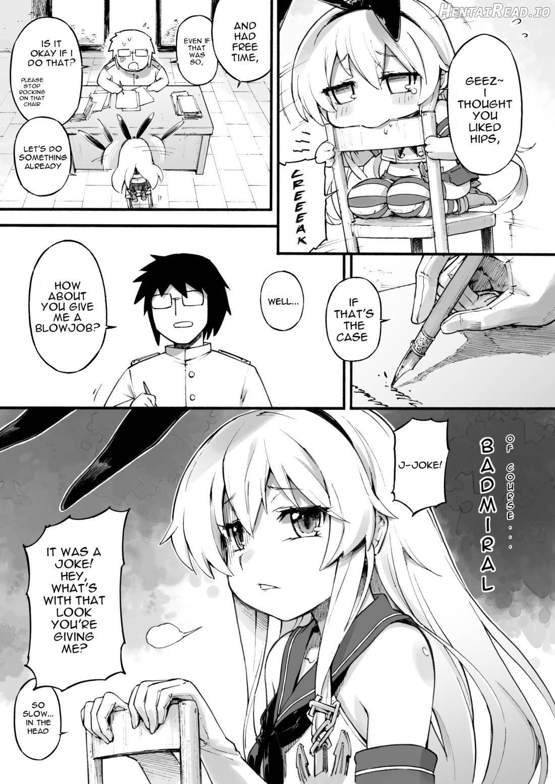 Shimakaze-chan no Zangyou Chapter 1 - page 5