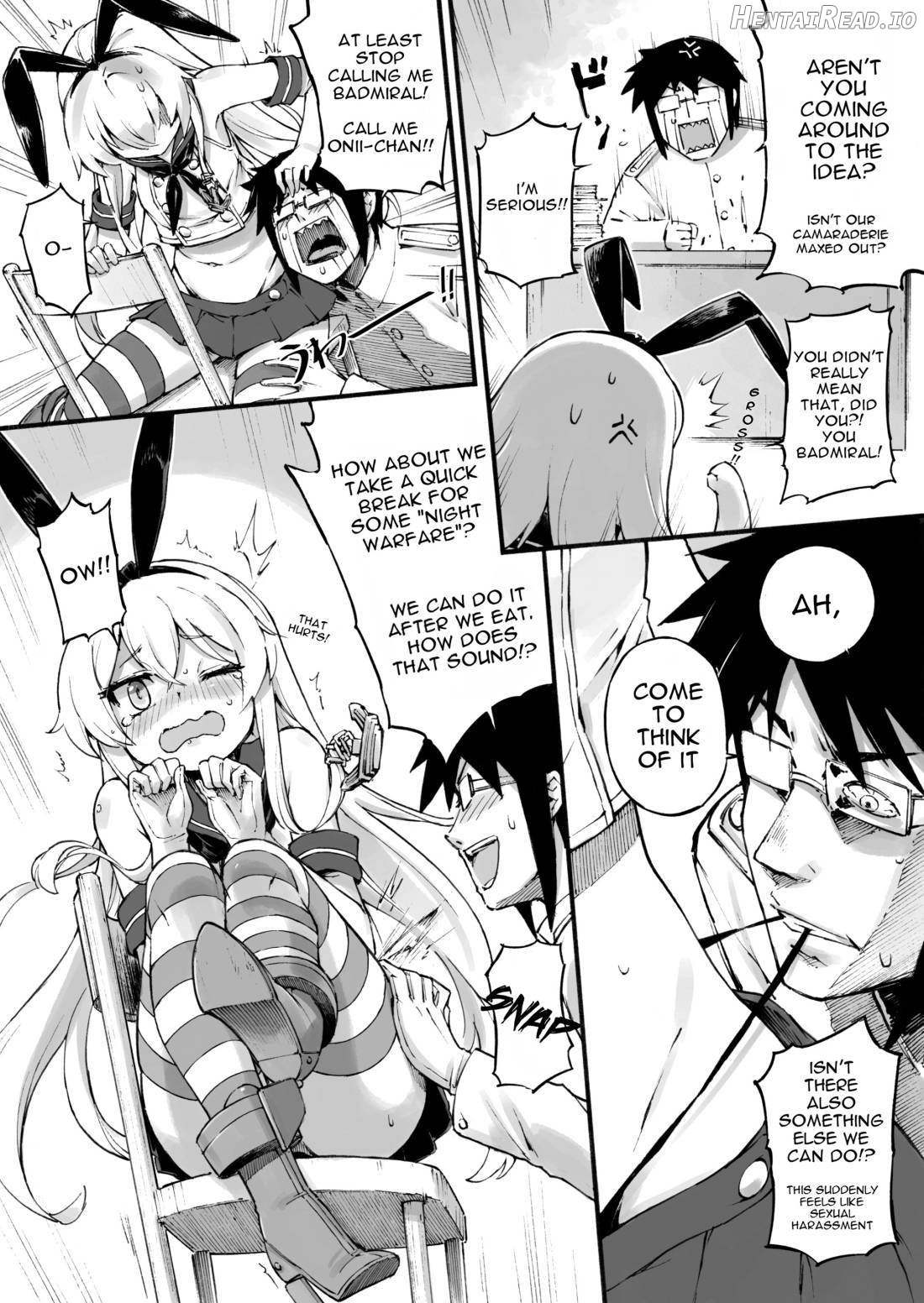 Shimakaze-chan no Zangyou Chapter 1 - page 6