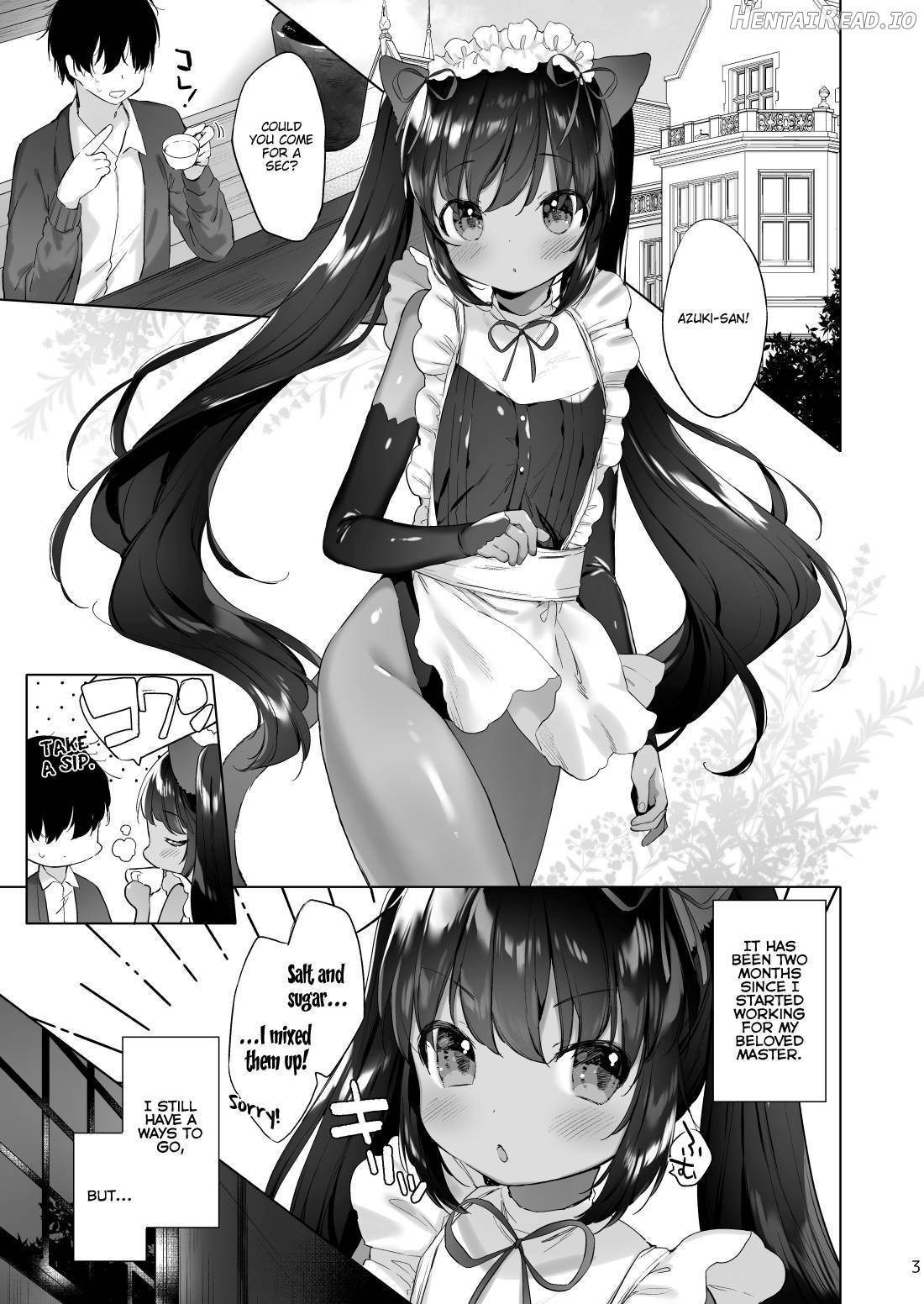 Azuki-san wa Genkai desu! Chapter 1 - page 3