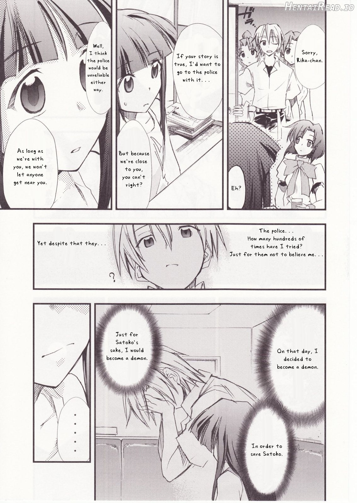 Higurashi no Naku You ni Chapter 3 - page 21