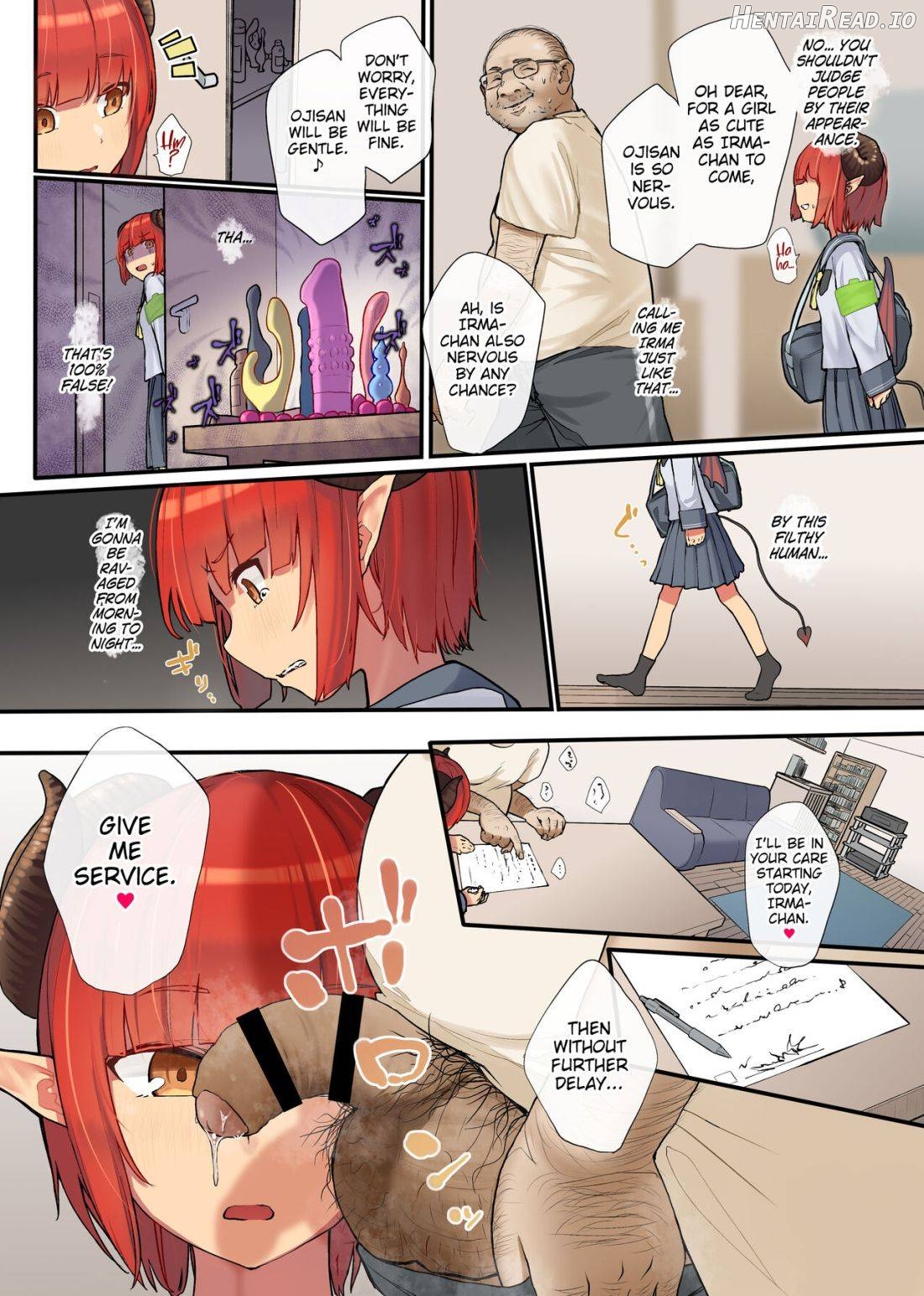 Keppeki Fuukiiin Succubus no Internship ～1 Shuukan Micchiri ♥ Kyousei Houshi Katsudou ~ Chapter 1 - page 8