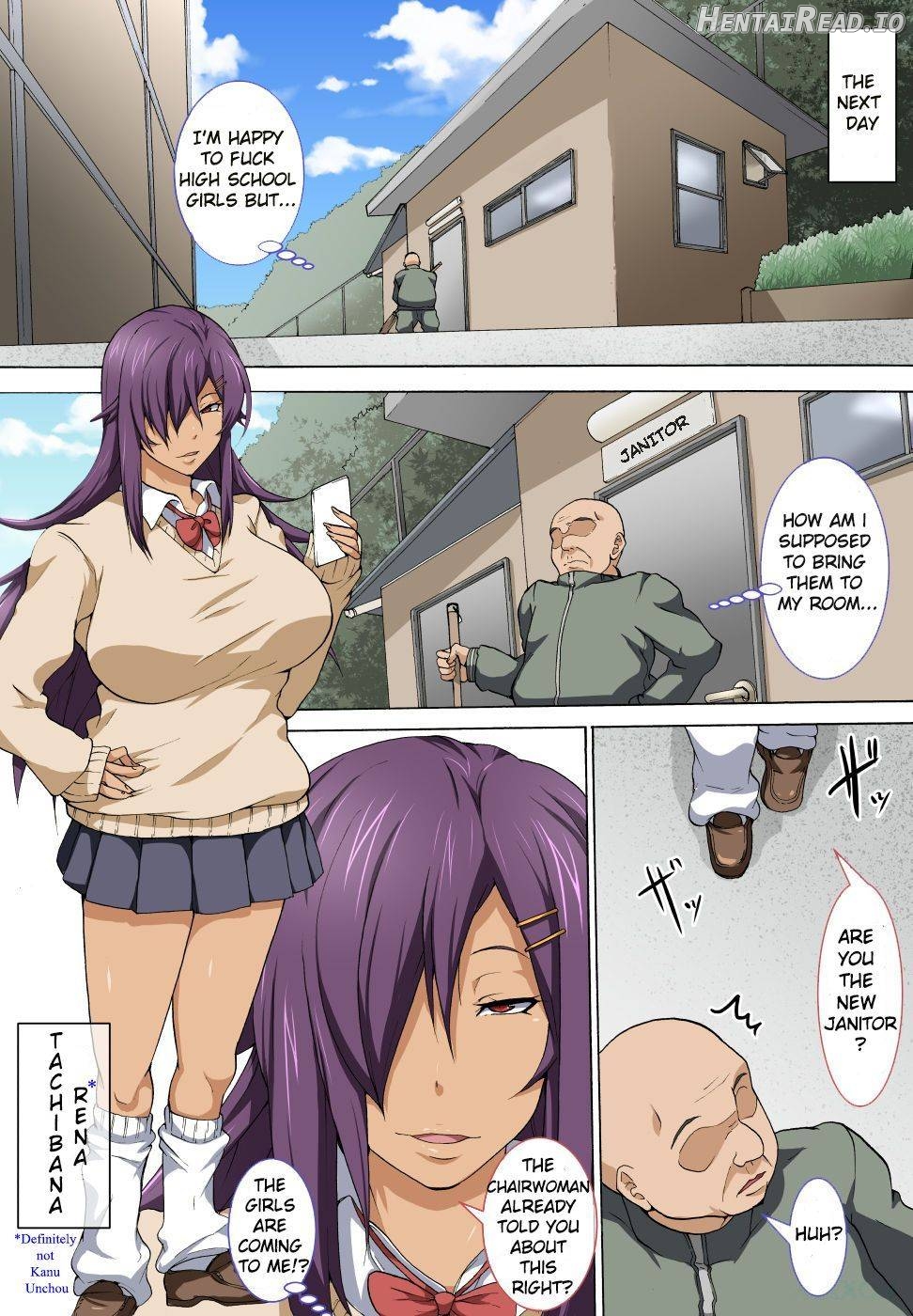 Chuunen Oyaji ga Futari no Bitch to Sex Suru Hanashi. Chapter 1 - page 6