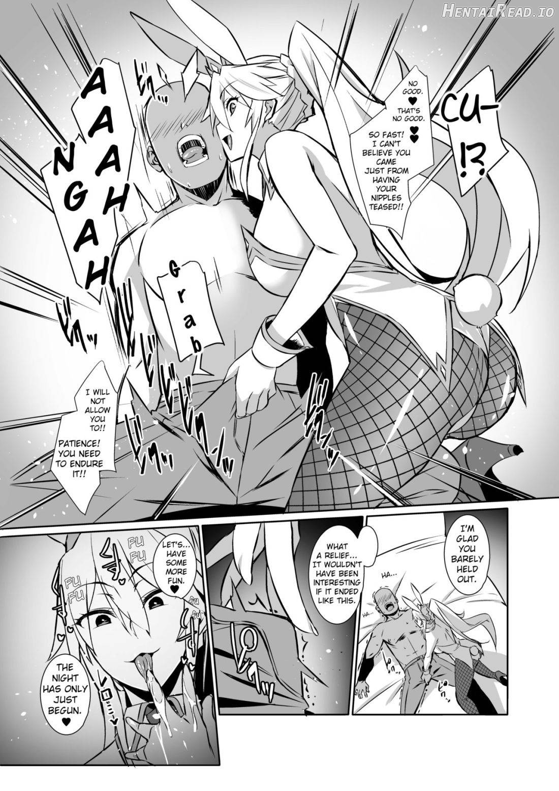 Eroi Bunnyue ni Shasei Gaman Shoubu o Idomu. Chapter 1 - page 8