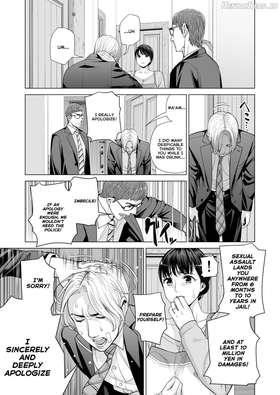 Tsukiyo no Midare Zake ~Hitozuma wa Yoitsubureta Otto no Soba de Douryou ni Netorareru~ (Zenpen) Chapter 2 - page 26