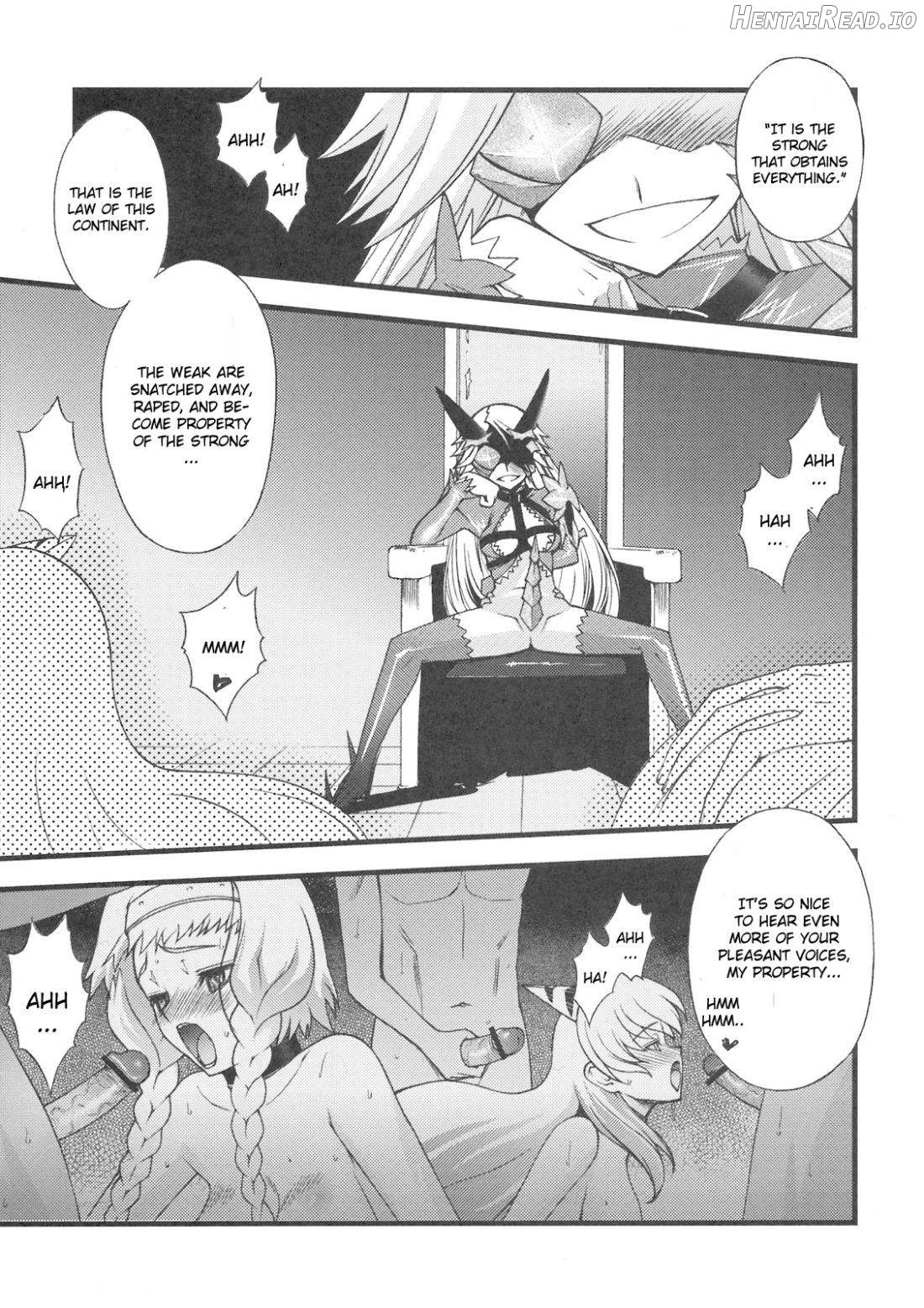 Queen's Blade Dorei Koujo Leina & Elina Chapter 1 - page 2