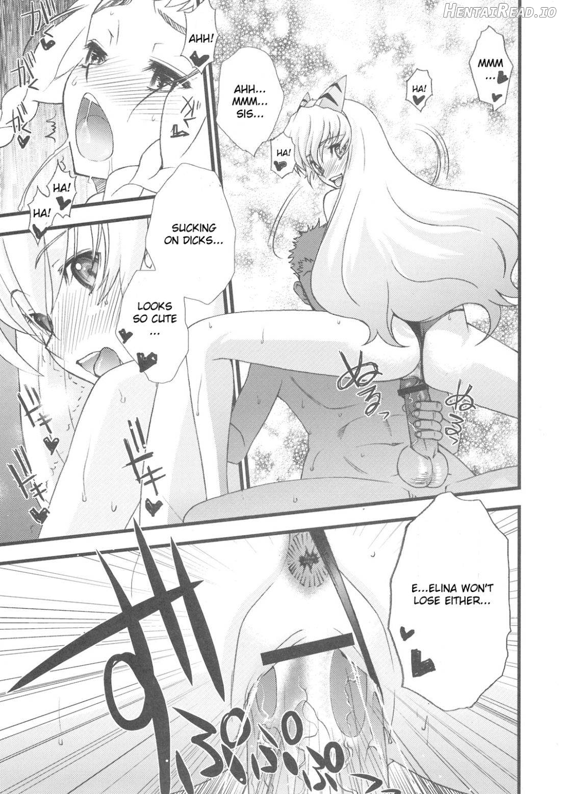 Queen's Blade Dorei Koujo Leina & Elina Chapter 1 - page 10