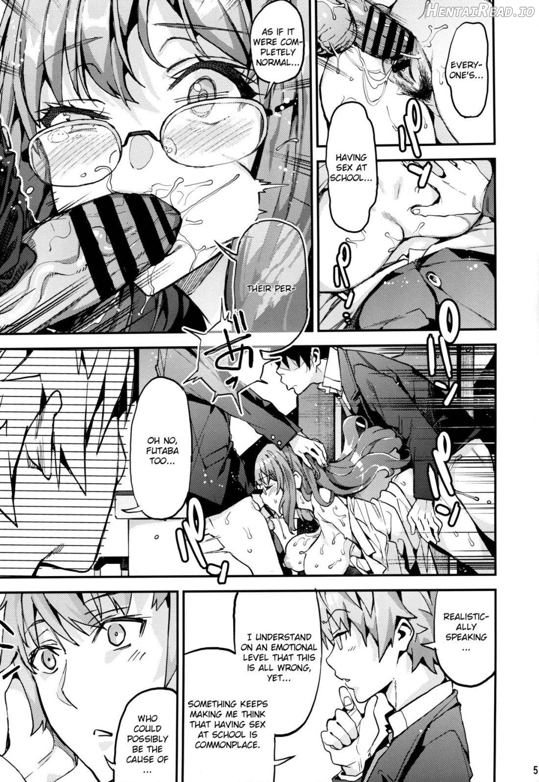 Seishun Buta Yarou X Mai X Tomoe Chapter 1 - page 4