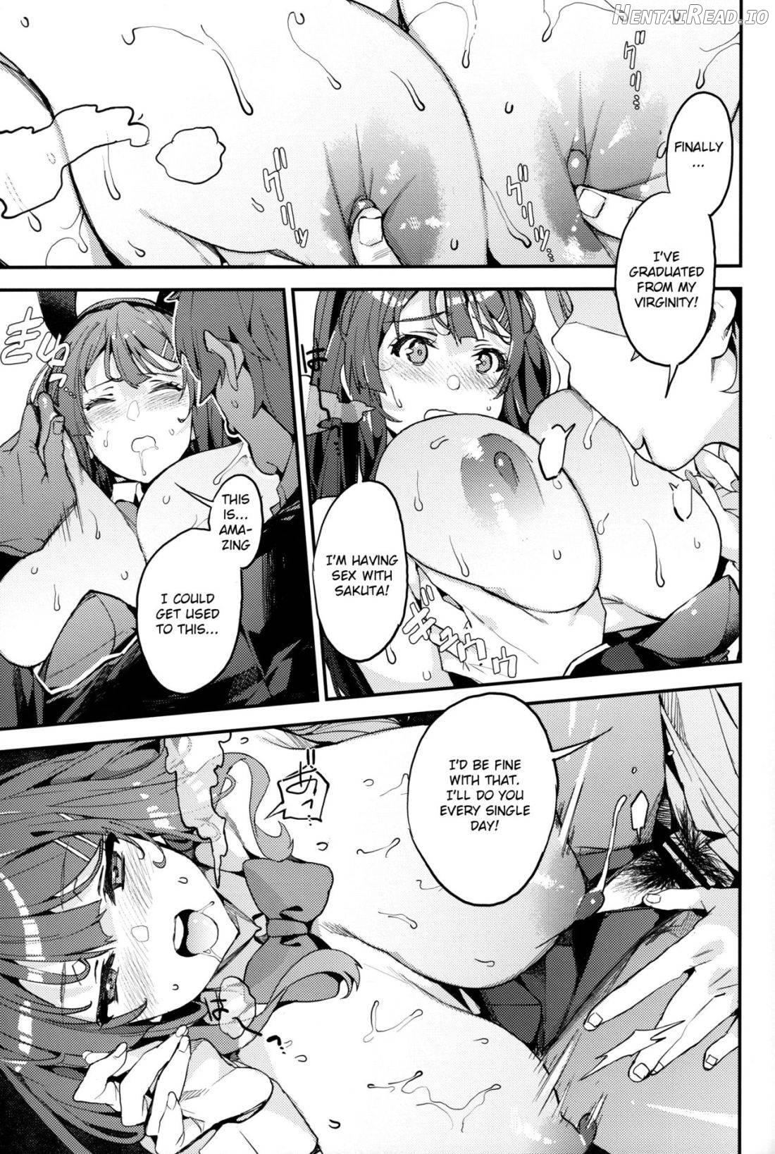 Seishun Buta Yarou X Mai X Tomoe Chapter 1 - page 14