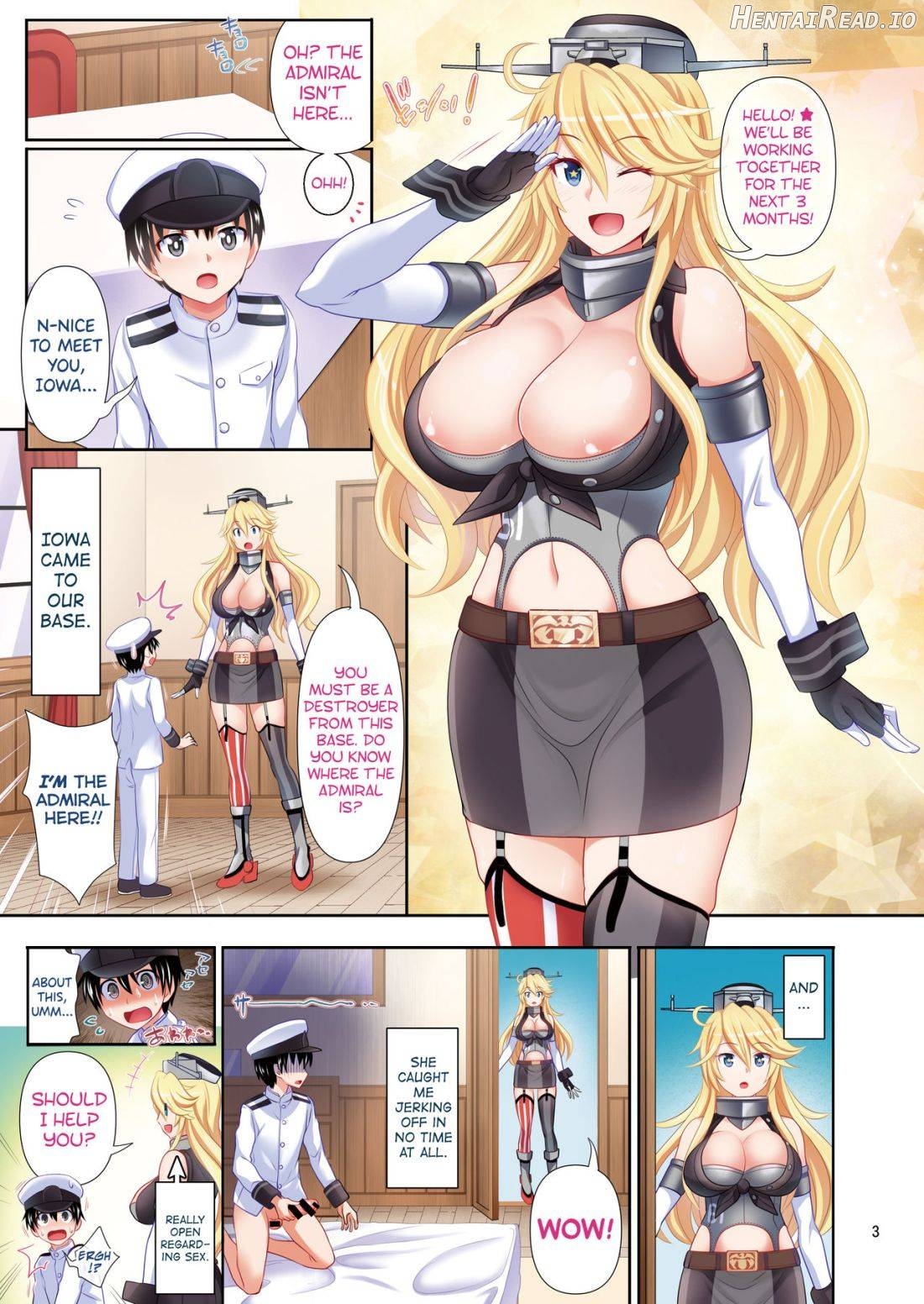 Iowa-san ga Yattekita★ Chapter 1 - page 2