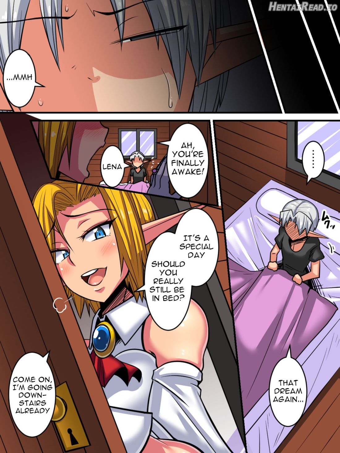 Elf Oyako to Pakopako Ibunka Kouryuu! ~Lena Hen~ Chapter 3 - page 53