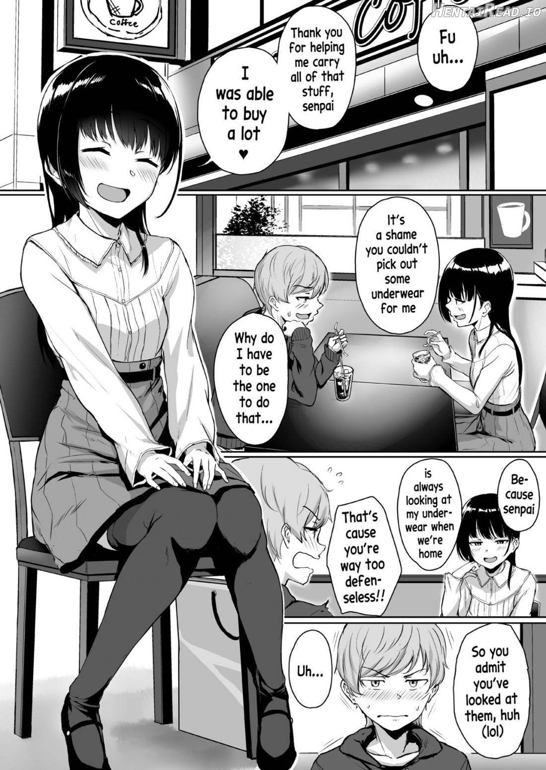 Ijiwaru de Amaama ~Kouhai Kanojo ni Tekoki de Aisarereru Ohanashi~ Chapter 1 - page 2