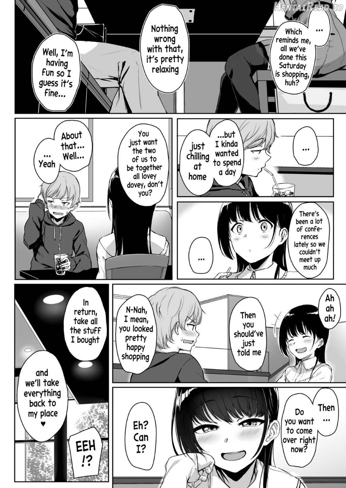 Ijiwaru de Amaama ~Kouhai Kanojo ni Tekoki de Aisarereru Ohanashi~ Chapter 1 - page 3