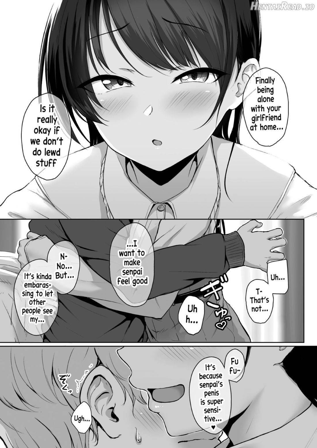 Ijiwaru de Amaama ~Kouhai Kanojo ni Tekoki de Aisarereru Ohanashi~ Chapter 1 - page 6