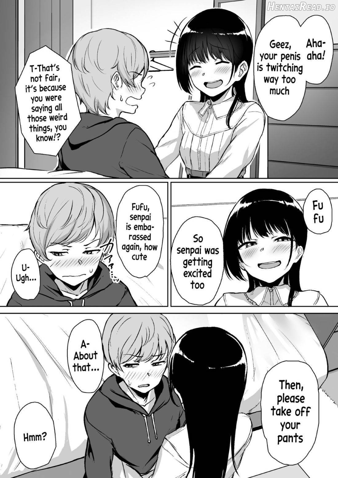 Ijiwaru de Amaama ~Kouhai Kanojo ni Tekoki de Aisarereru Ohanashi~ Chapter 1 - page 8