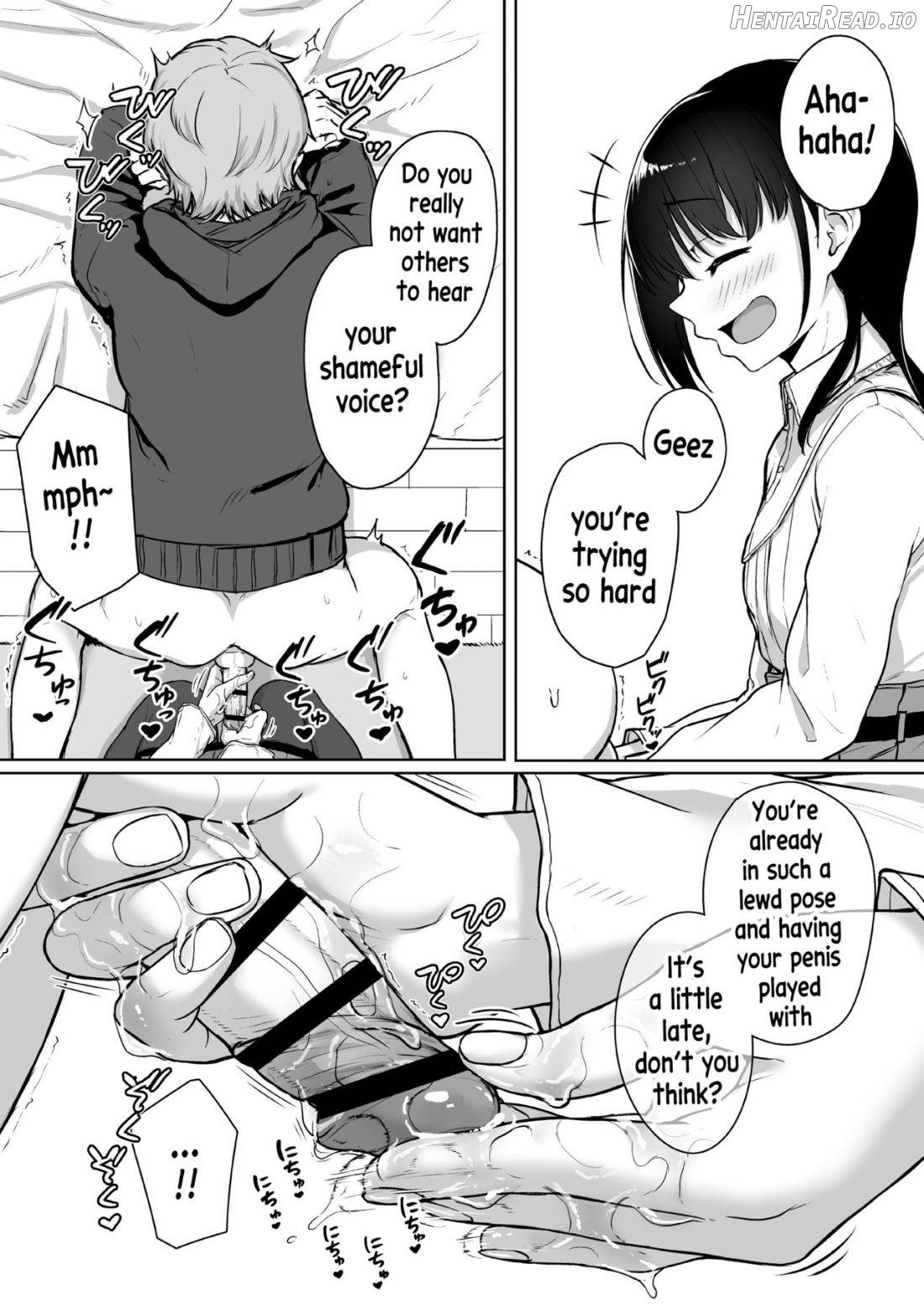 Ijiwaru de Amaama ~Kouhai Kanojo ni Tekoki de Aisarereru Ohanashi~ Chapter 1 - page 34