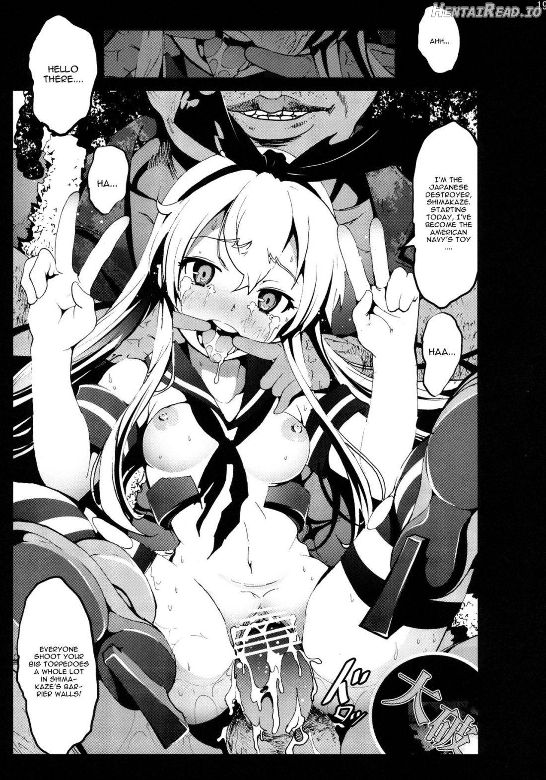 Shimakaze-san ga Kichiku Beihei ni Okasareru Ohanashi Chapter 1 - page 18