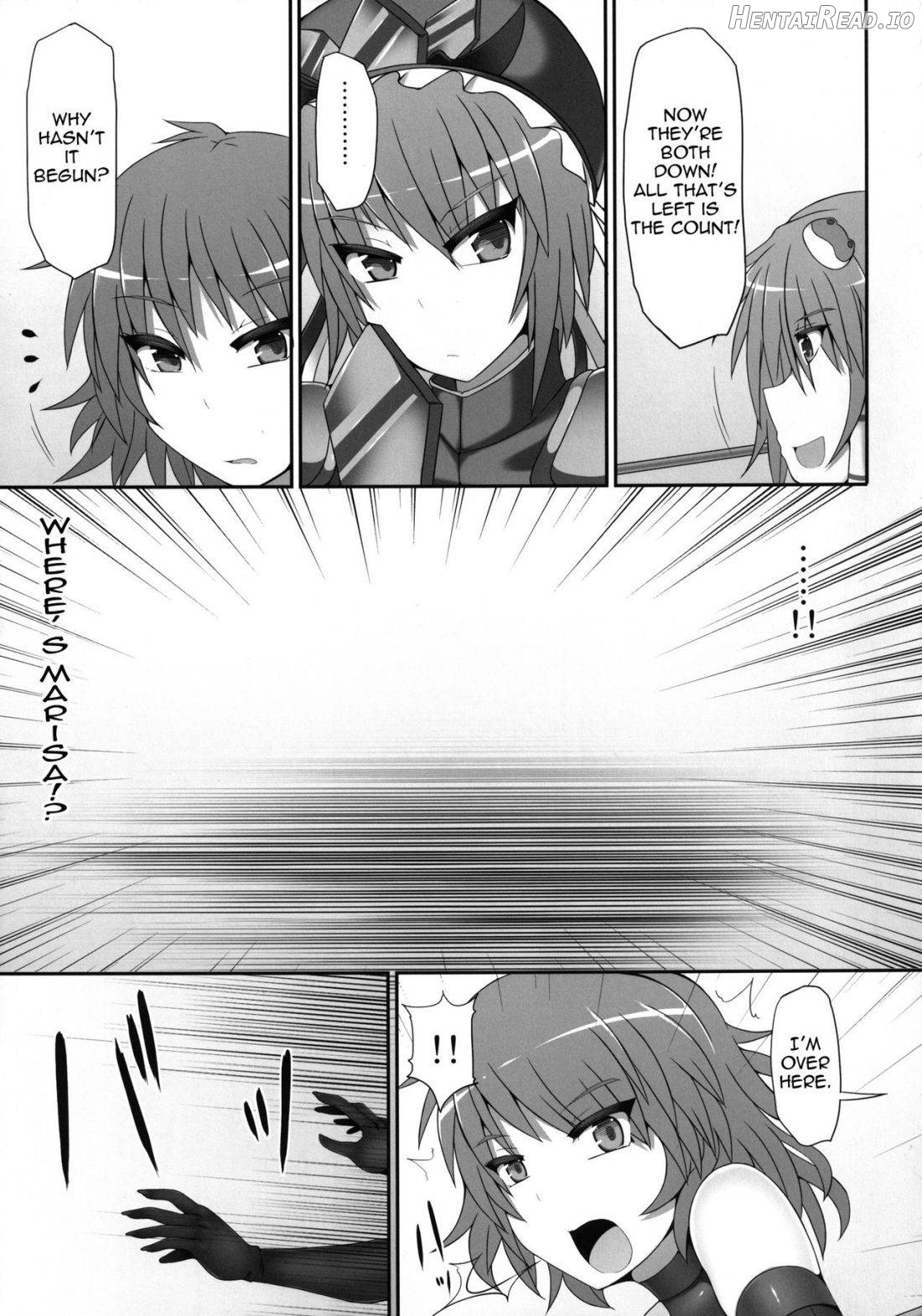 Gensoukyou Futanari Cock Wrestling 2 - Reimu & Marisa VS Yuuka & Sanae Chapter 1 - page 28