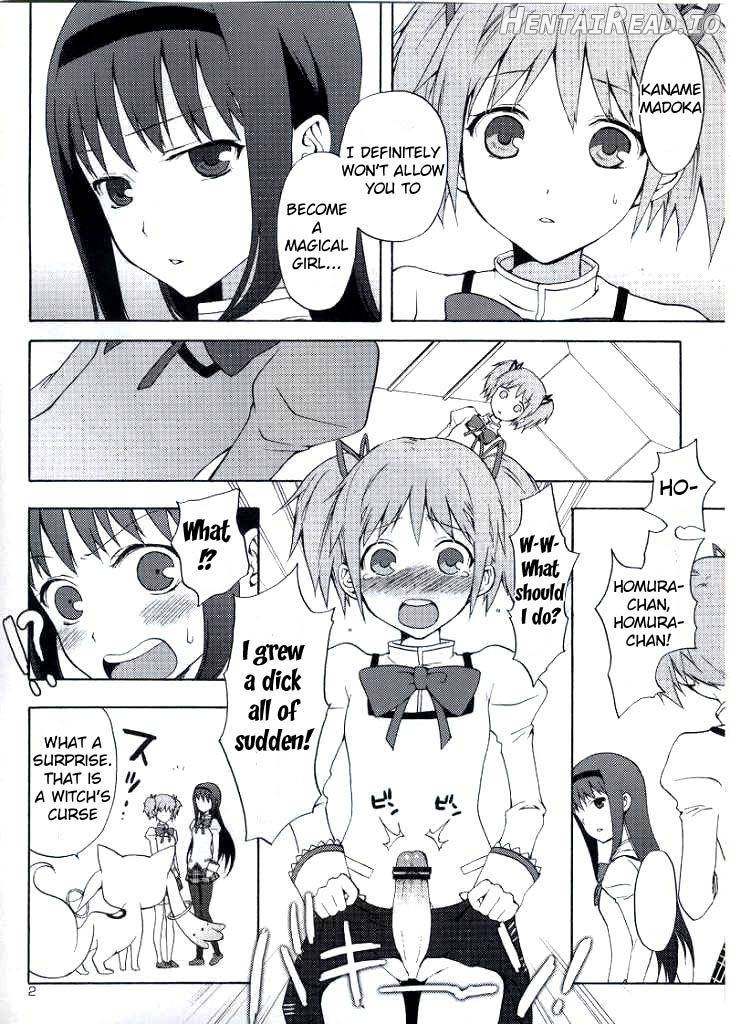 Madoka★Homura with Tasogare Kyubei Chapter 1 - page 2