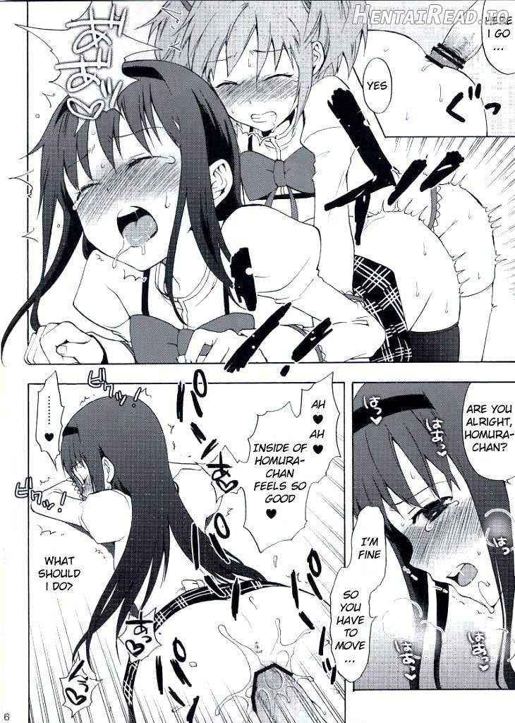 Madoka★Homura with Tasogare Kyubei Chapter 1 - page 6