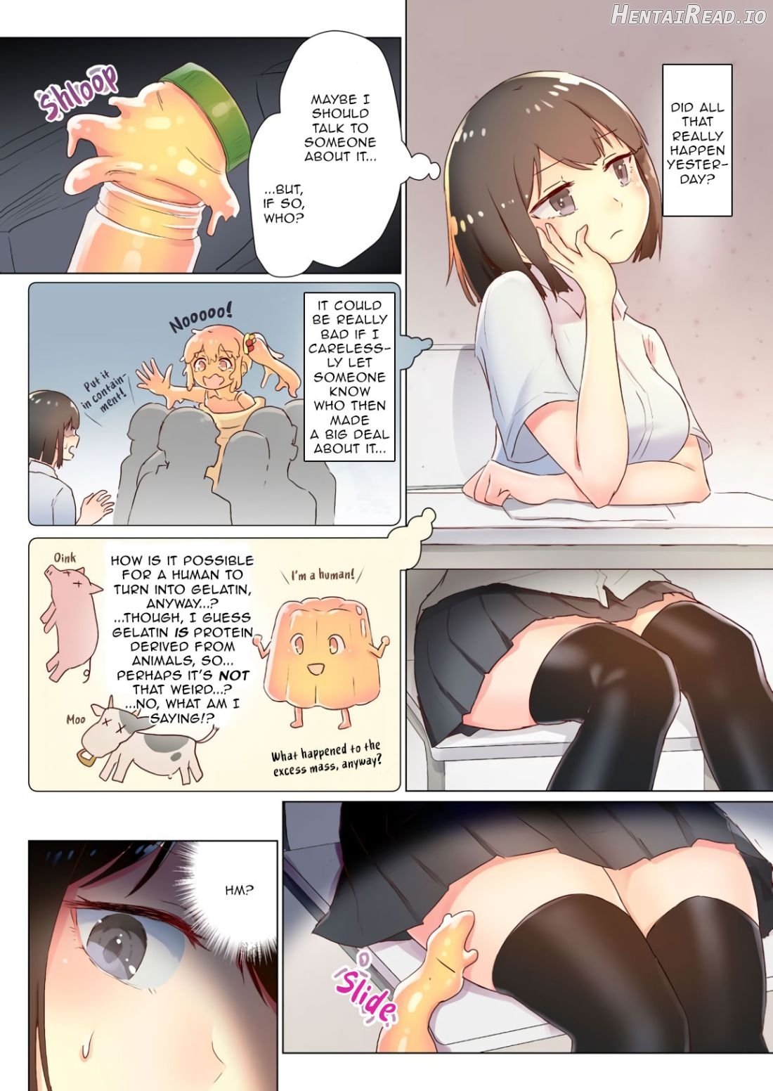 Senpai, Watashi o Tabete kudasai ~Jelly-ka Shoujo to Toromitsu Ecchi~ Chapter 1 - page 4