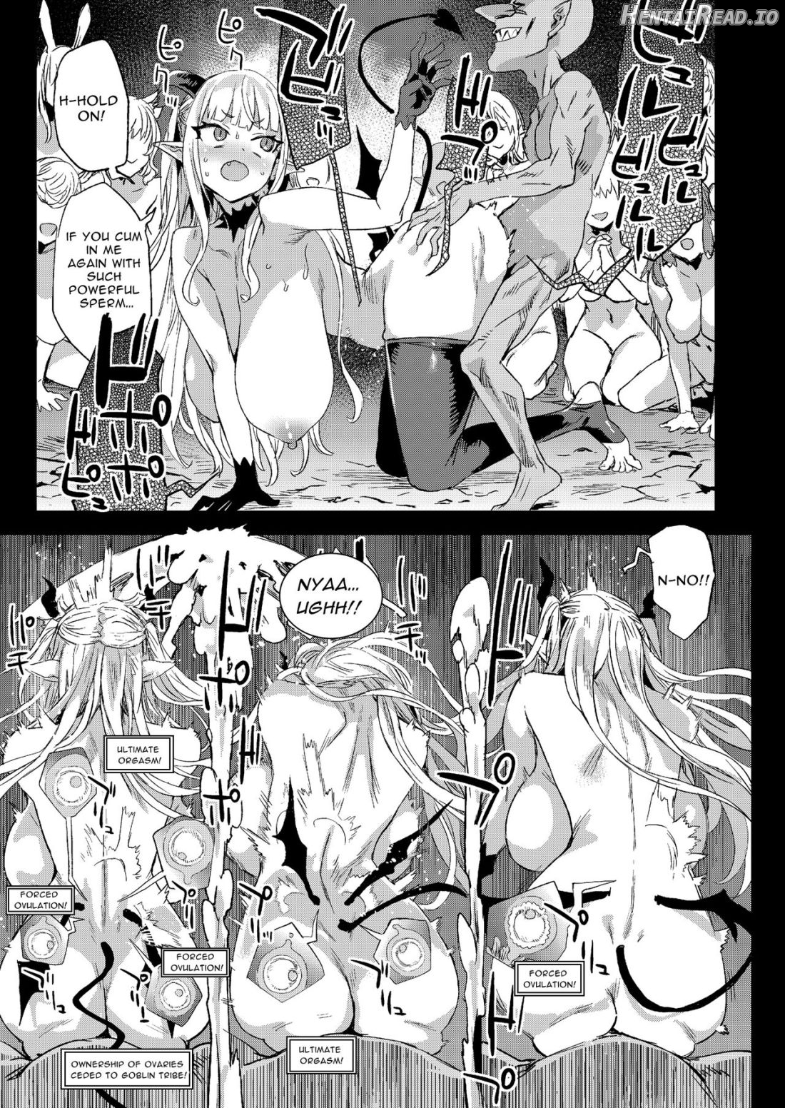 Succubus Joou vs Zako Goblin - Victim Girls R Chapter 1 - page 30