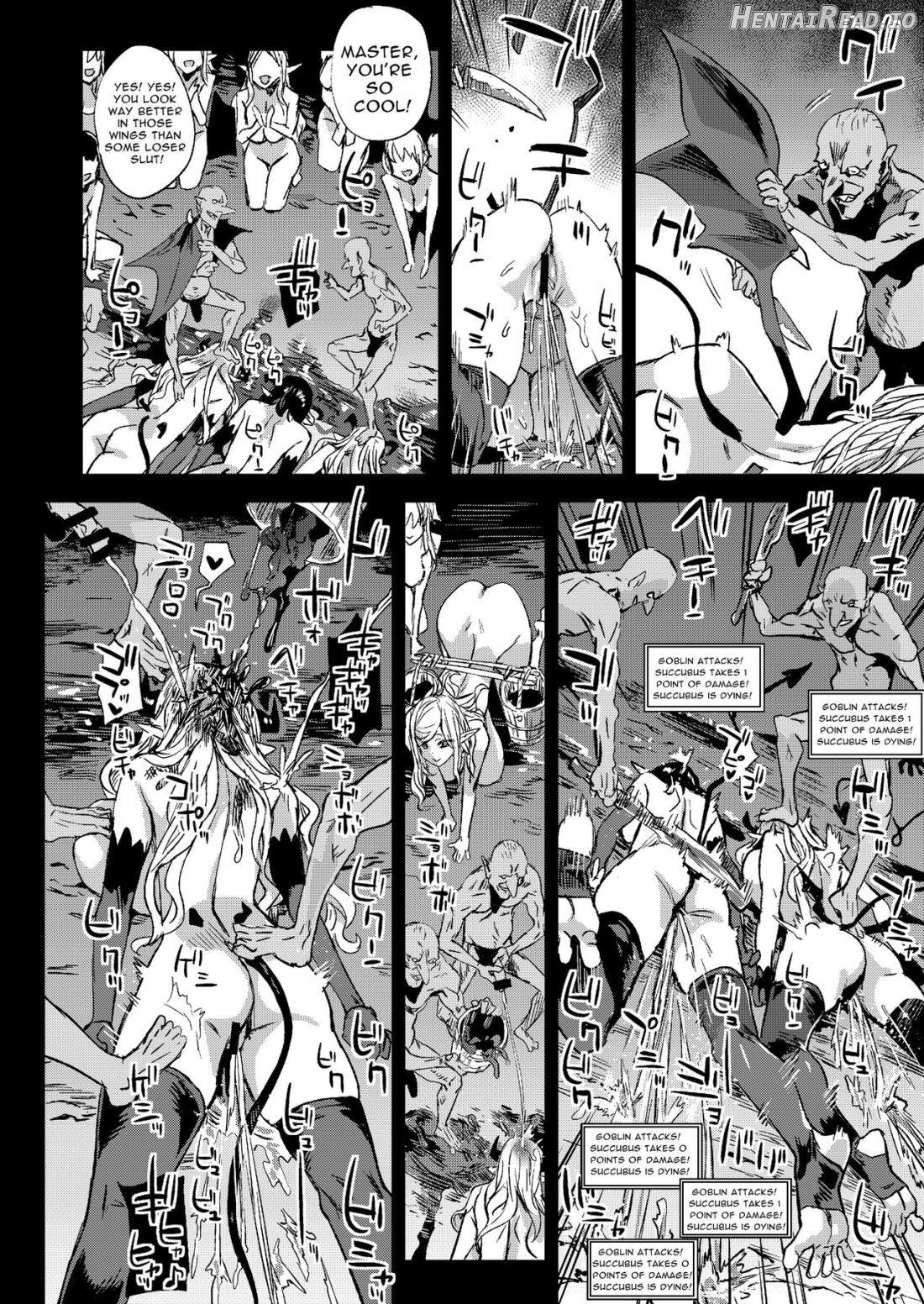 Succubus Joou vs Zako Goblin - Victim Girls R Chapter 1 - page 33