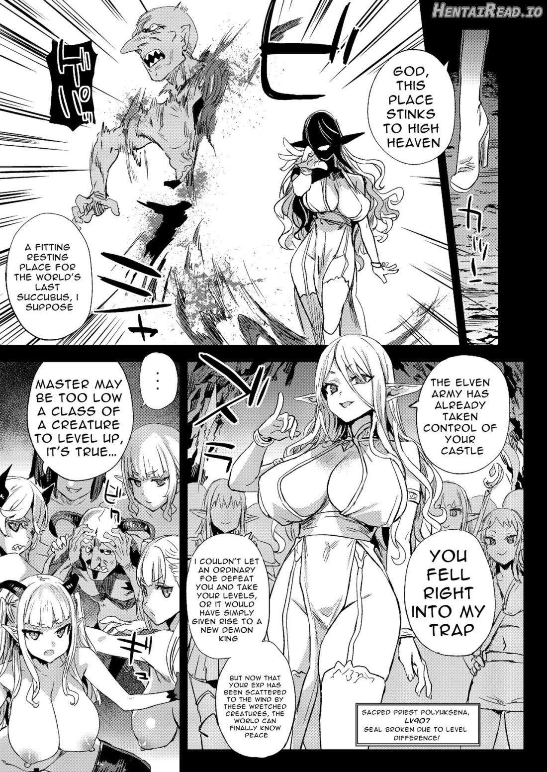 Succubus Joou vs Zako Goblin - Victim Girls R Chapter 1 - page 42