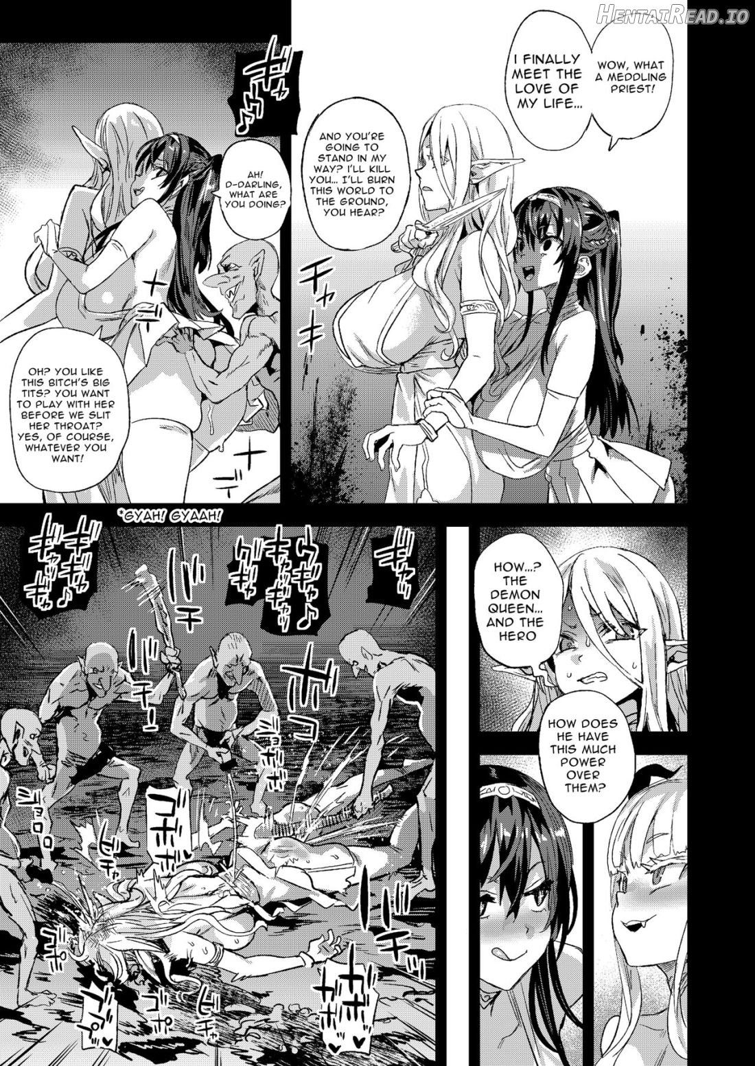 Succubus Joou vs Zako Goblin - Victim Girls R Chapter 1 - page 44