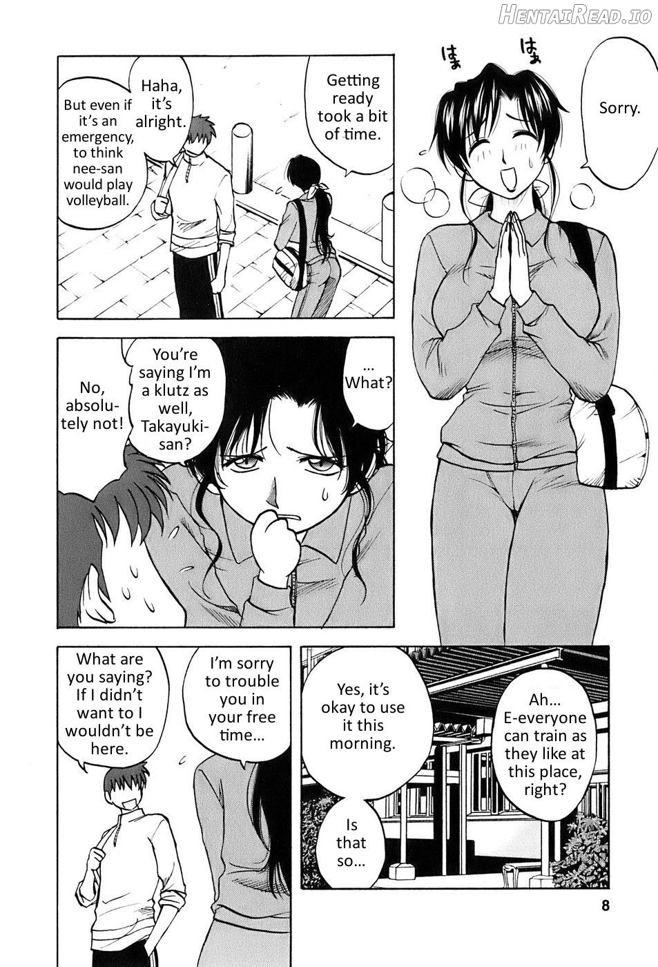 Okusan Volley Ch. 1-6 Chapter 1 - page 6