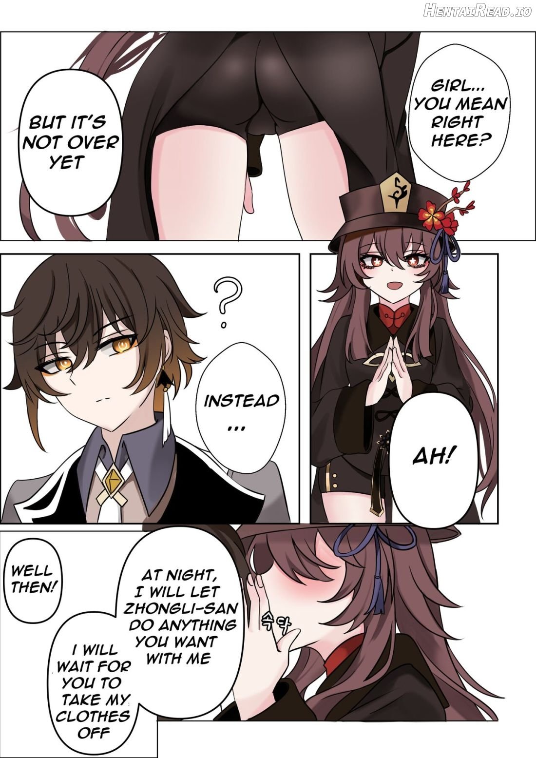 Contract - A Hu Tao x Zhongli Hentai Comic Chapter 1 - page 9