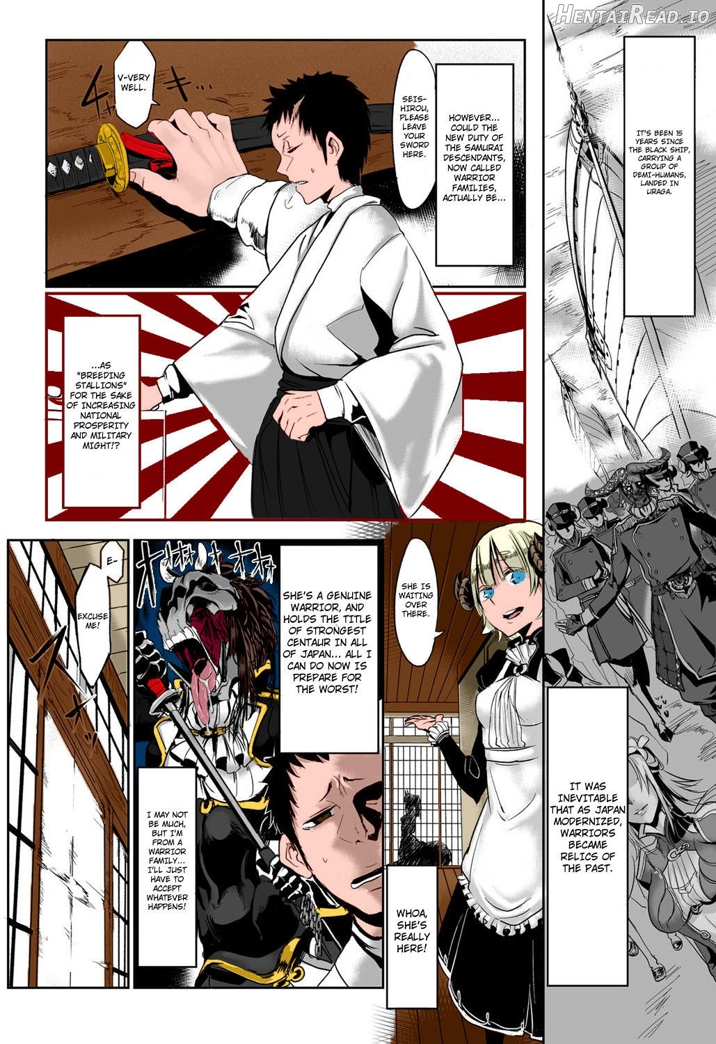 Bakumatsu Inbreed - Colorized Chapter 1 - page 2