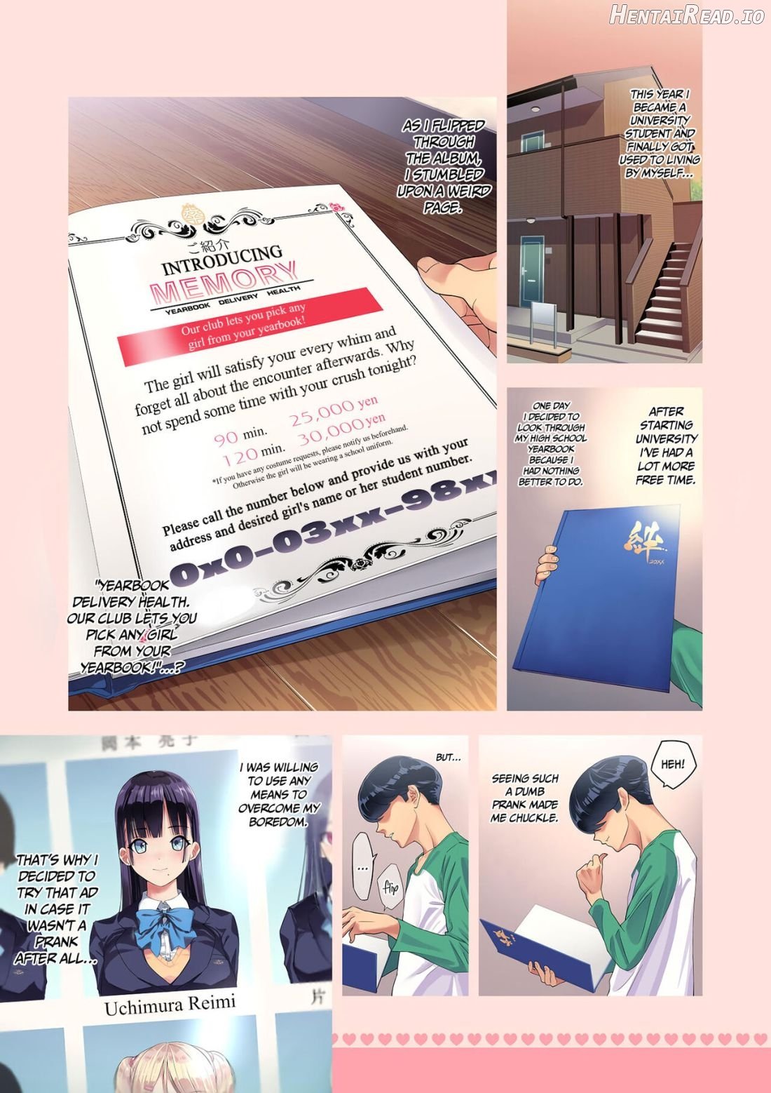 SotsuAl DeliHeal -Sotsugyou Album kara Classmate o Shimei Dekiru Fushigi na DeliHeal- Chapter 1 - page 2