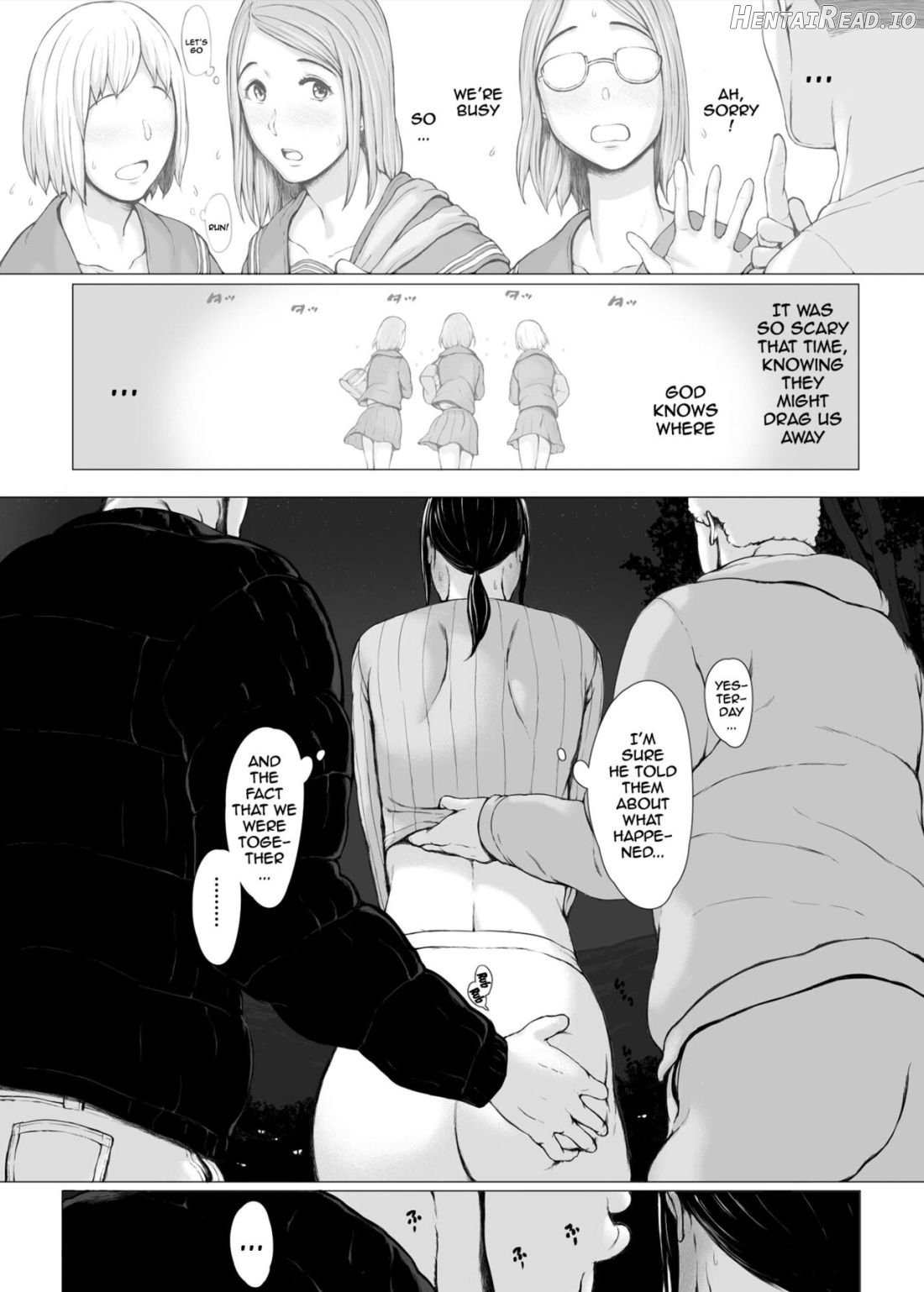 Hahagui 3 ~Yarichin Ryokou Hen Chapter 1 - page 9