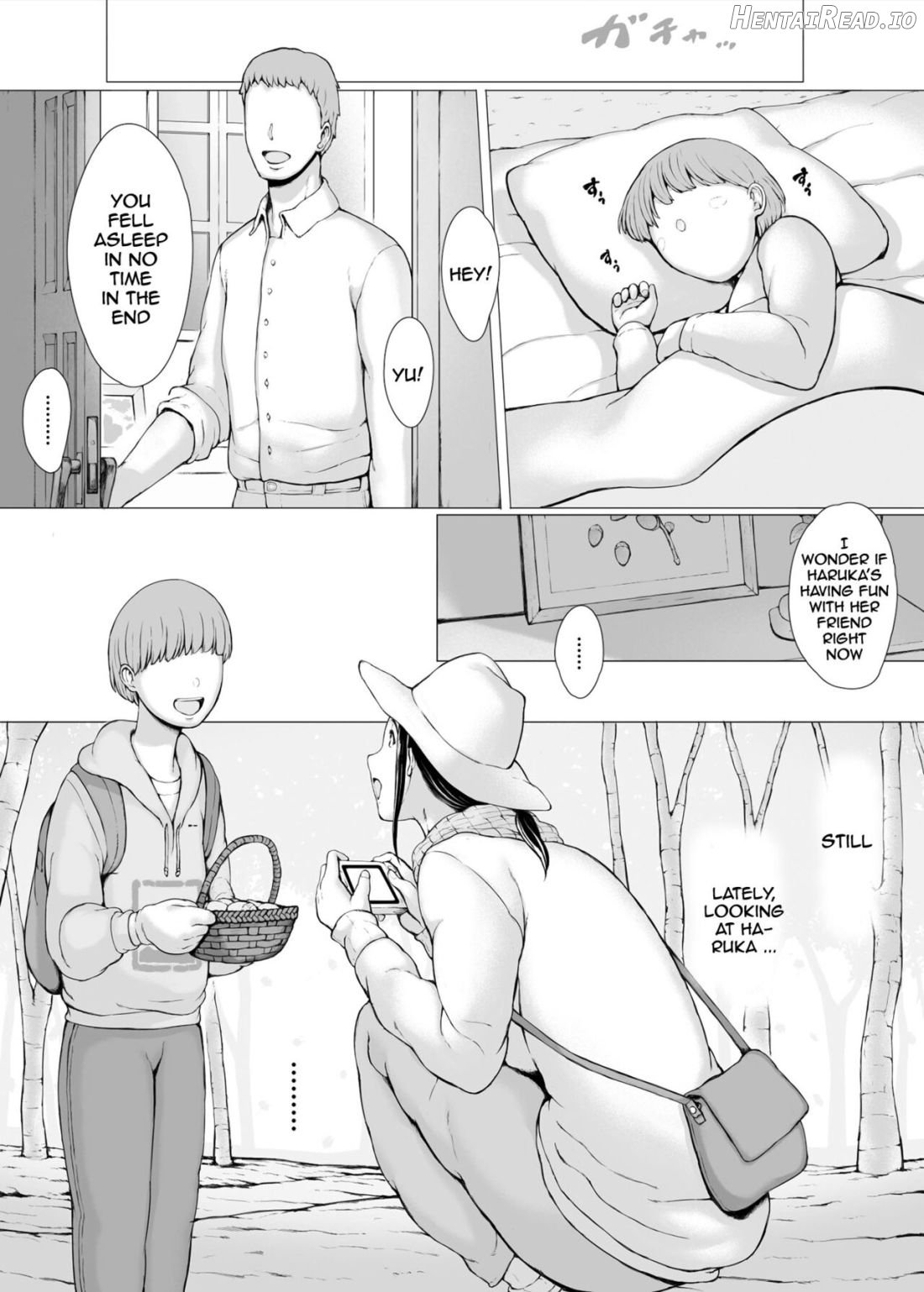 Hahagui 3 ~Yarichin Ryokou Hen Chapter 1 - page 14